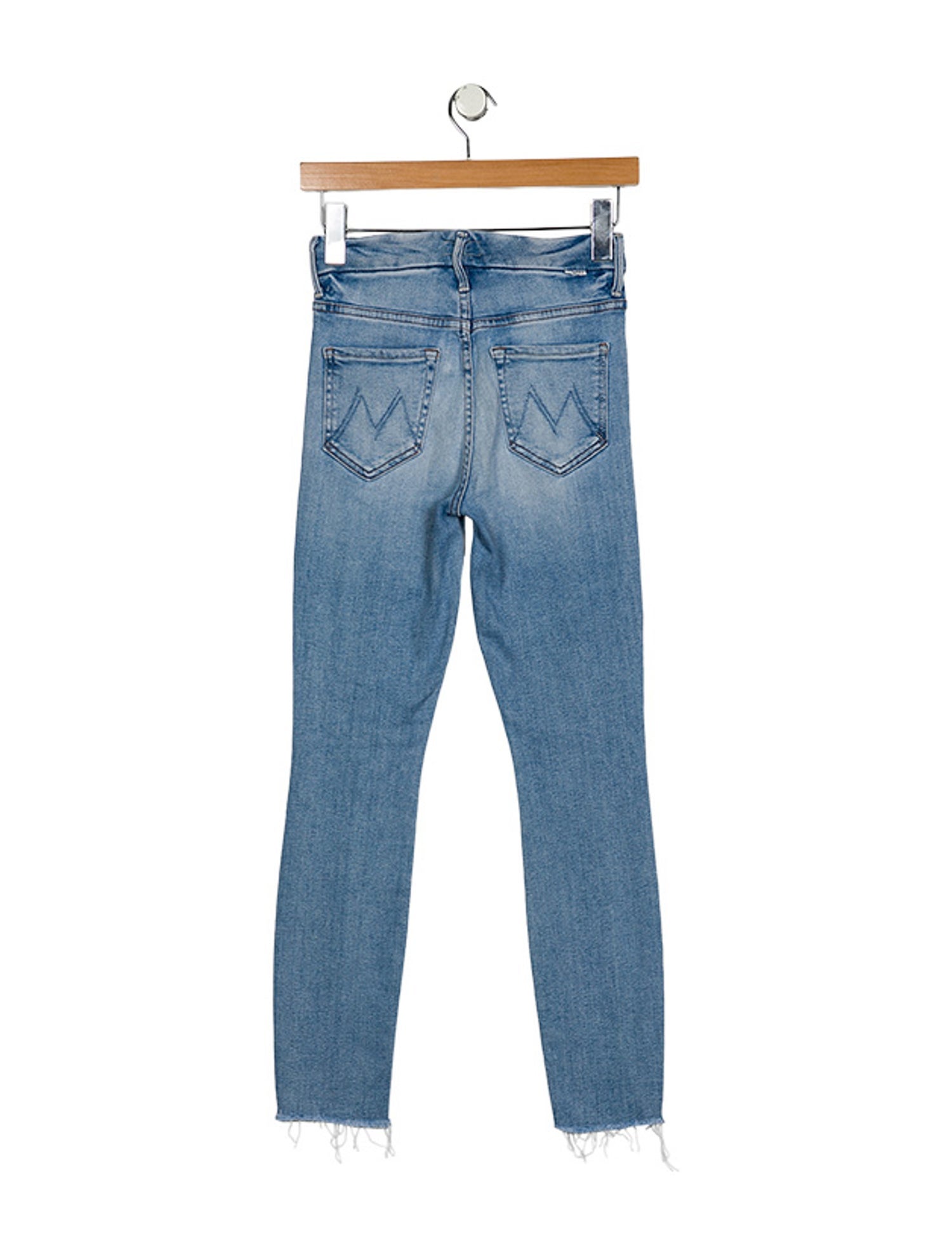 Mother Mid-Rise Skinny Leg Jeans