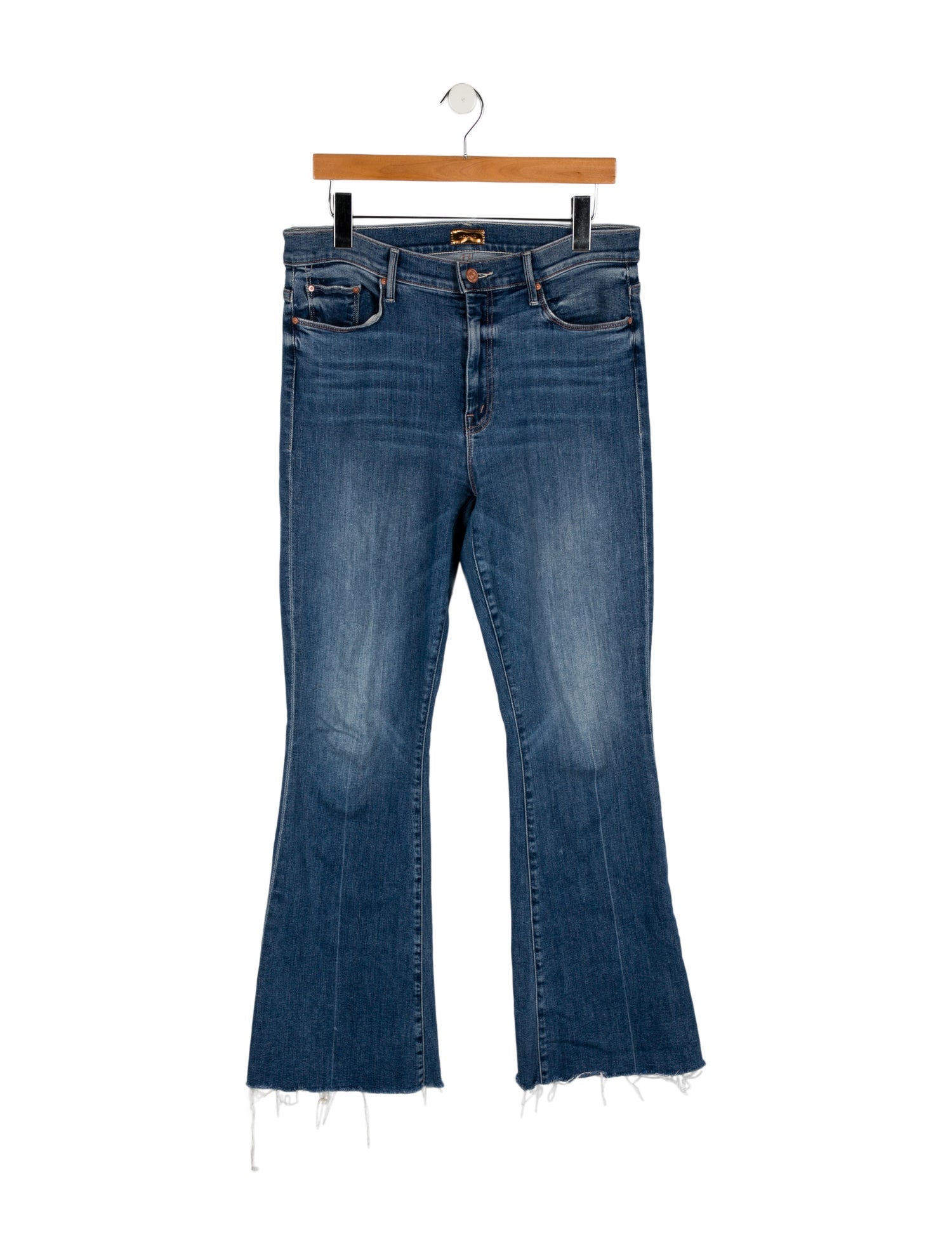 Mother High-Rise Wide Leg Jeans
