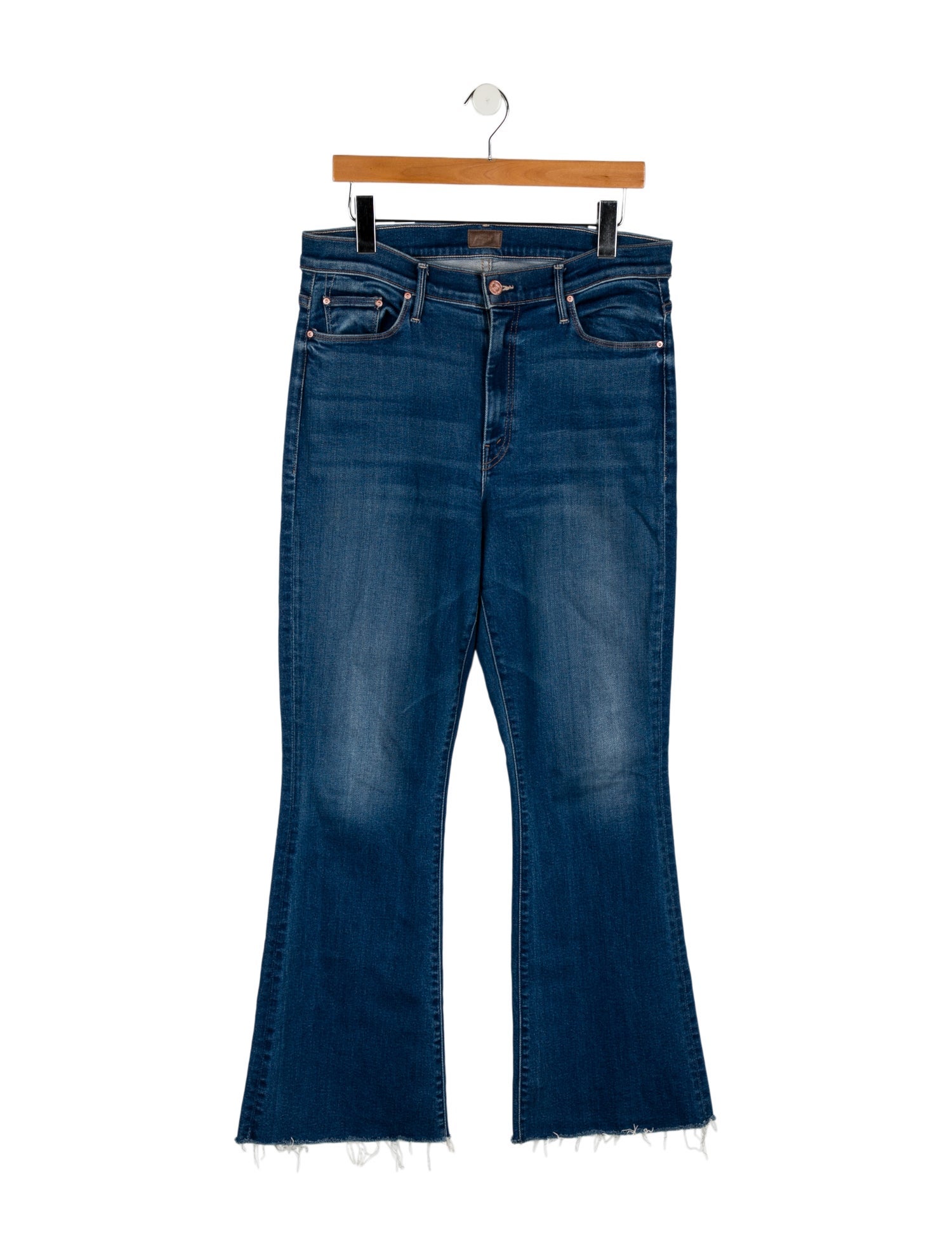 Mother High-Rise Wide Leg Jeans