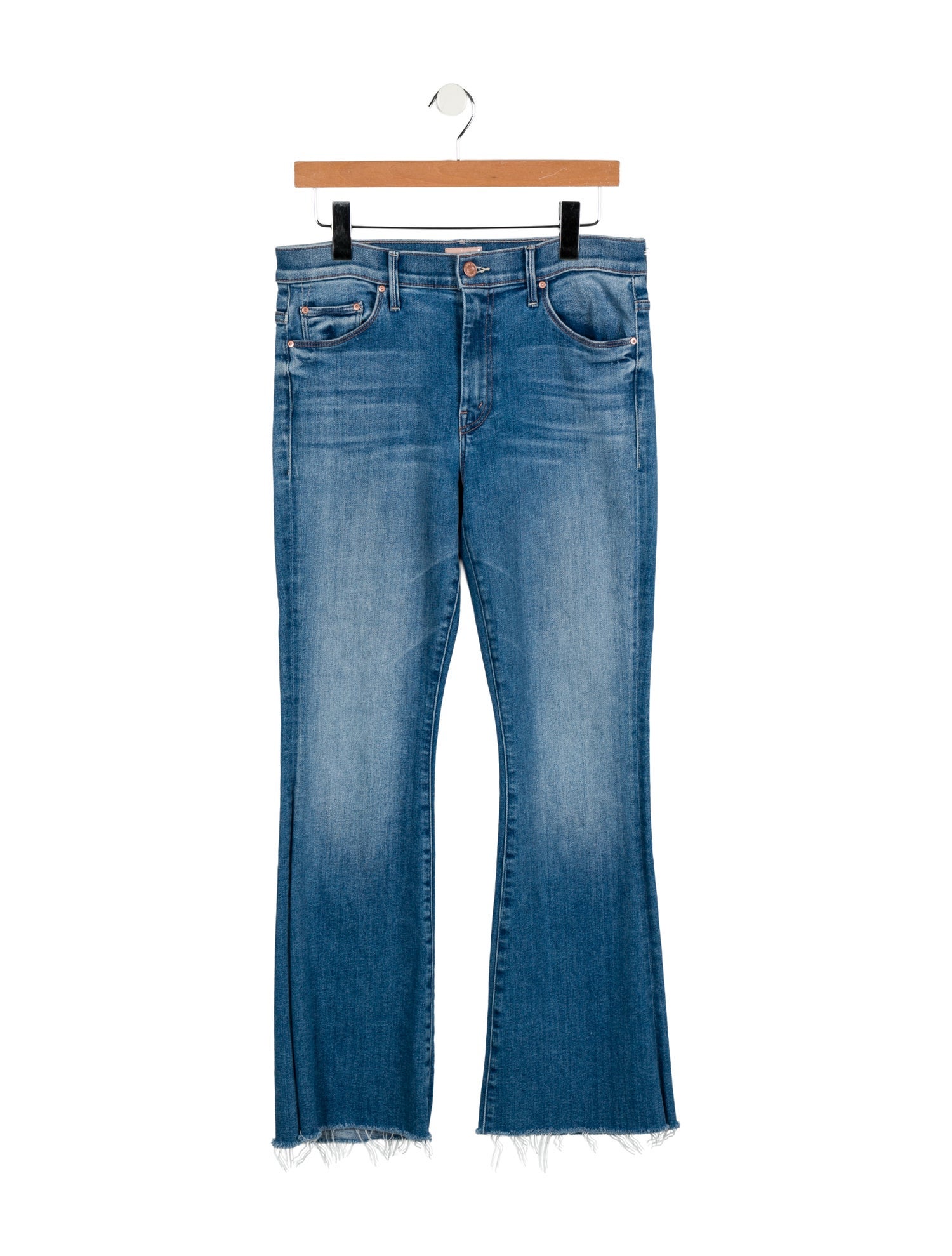 Mother Mid-Rise Straight Leg Jeans w/ Tags