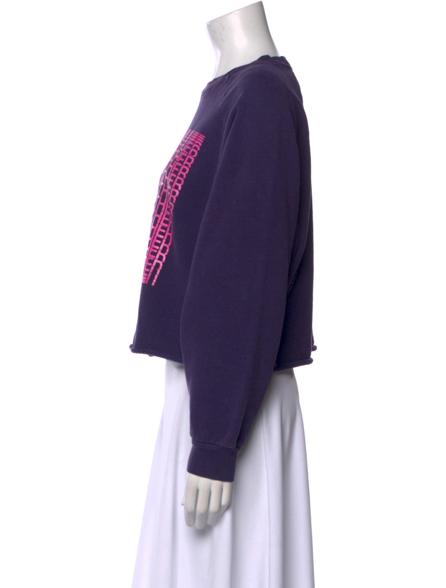 Mother Graphic Print Crew Neck Sweatshirt