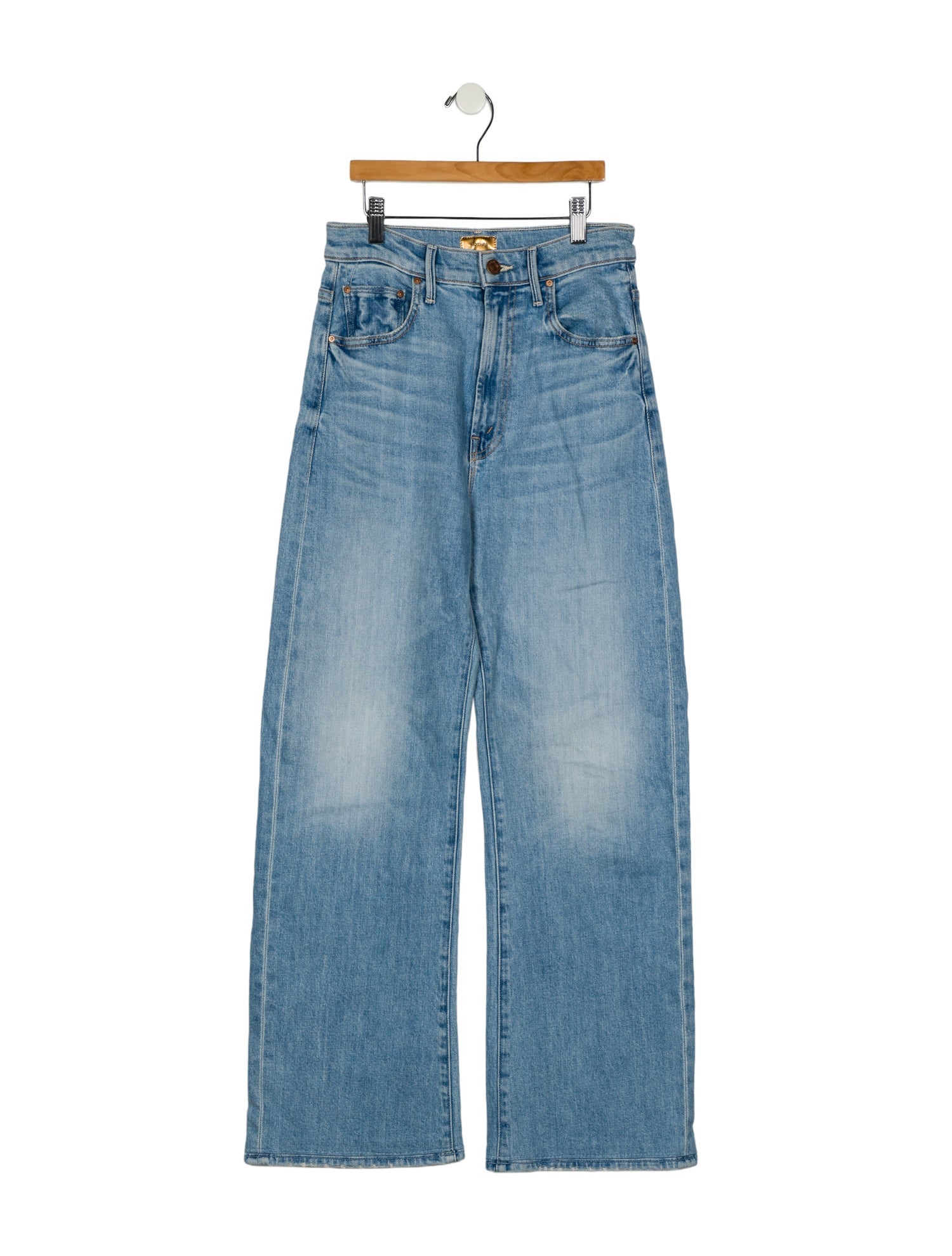 Mother High-Rise Wide Leg Jeans