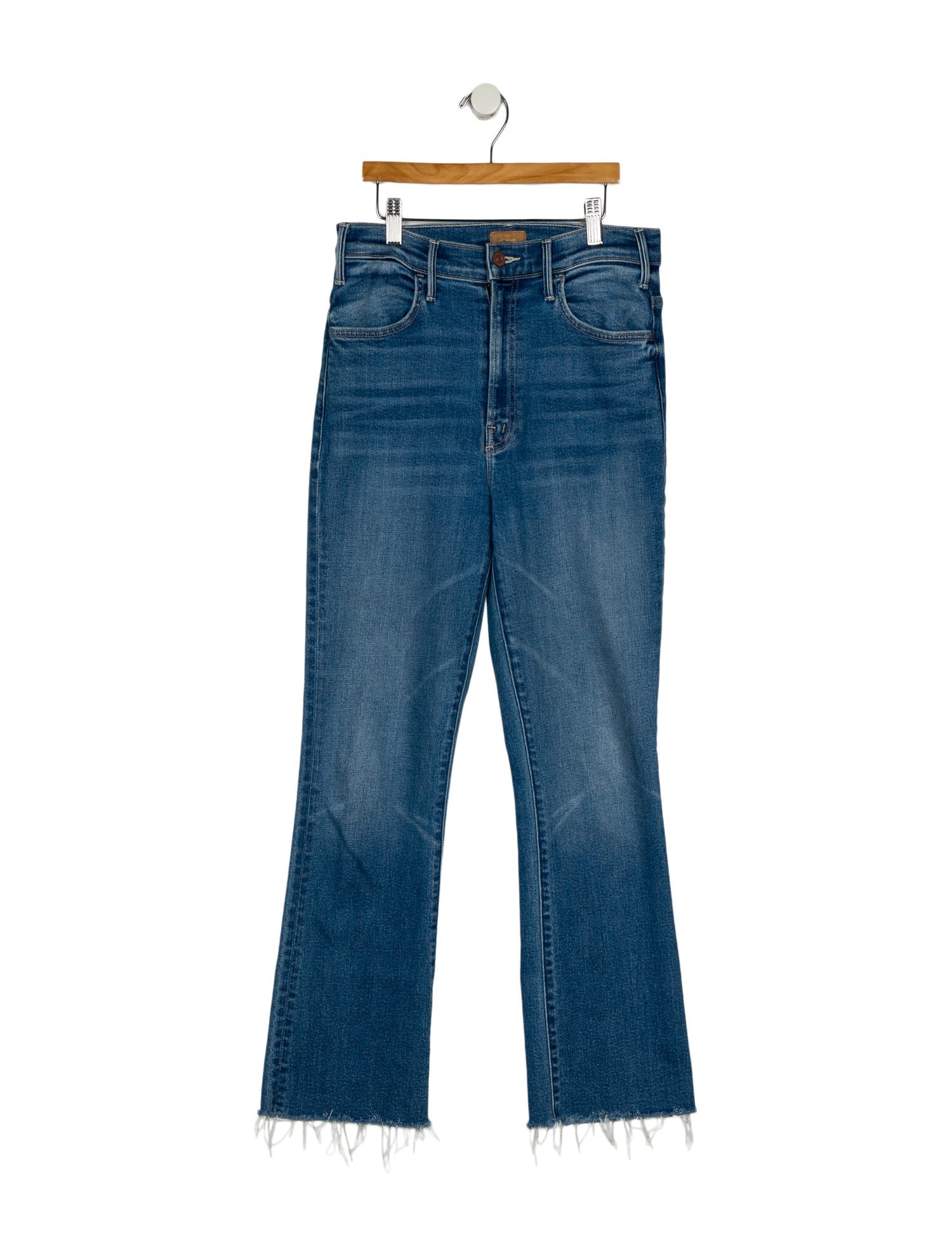 Mother High-Rise Straight Leg Jeans
