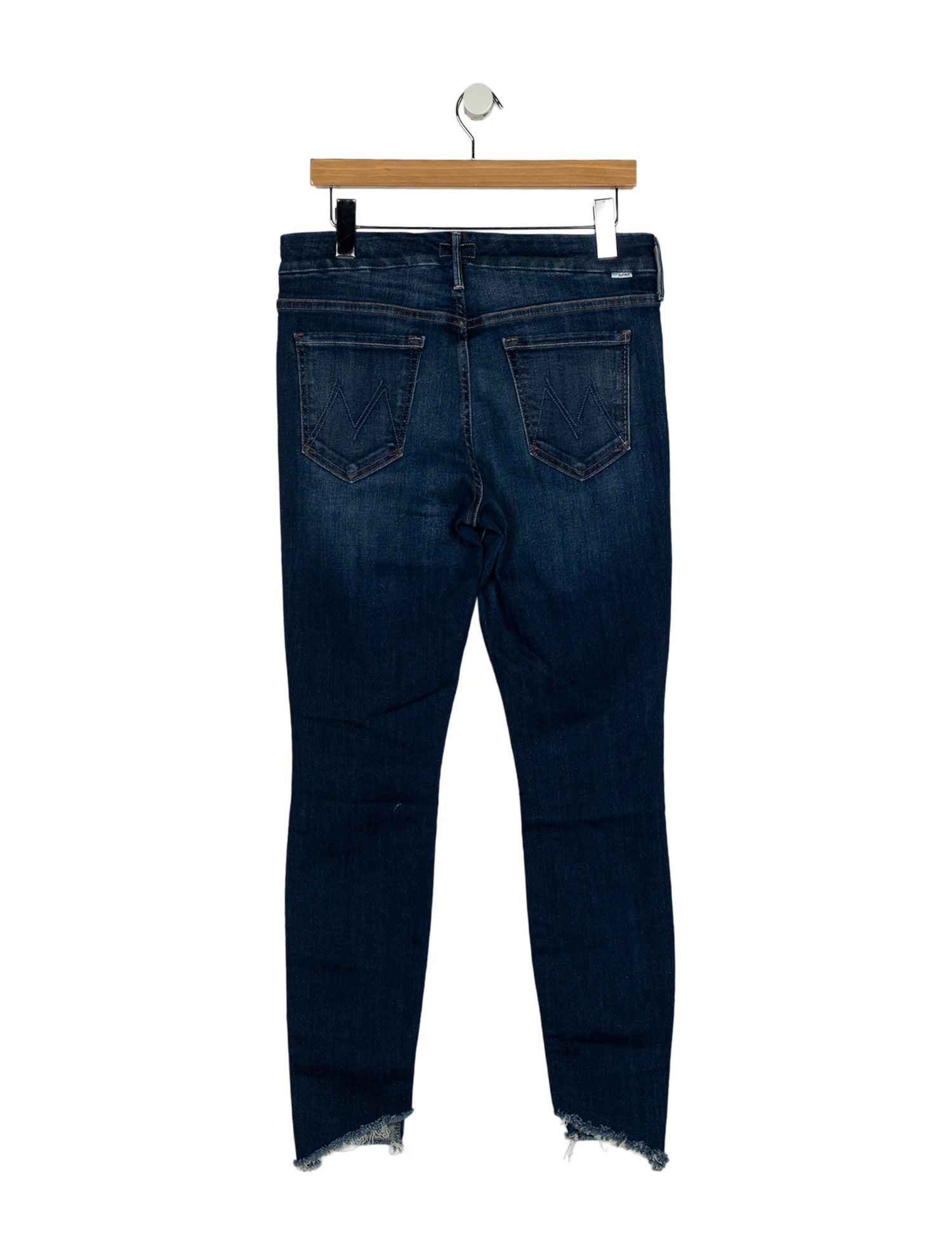 Mother Mid-Rise Skinny Leg Jeans