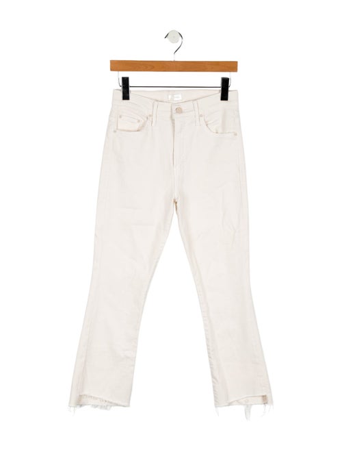 Mother Mid-Rise Straight Leg Jeans