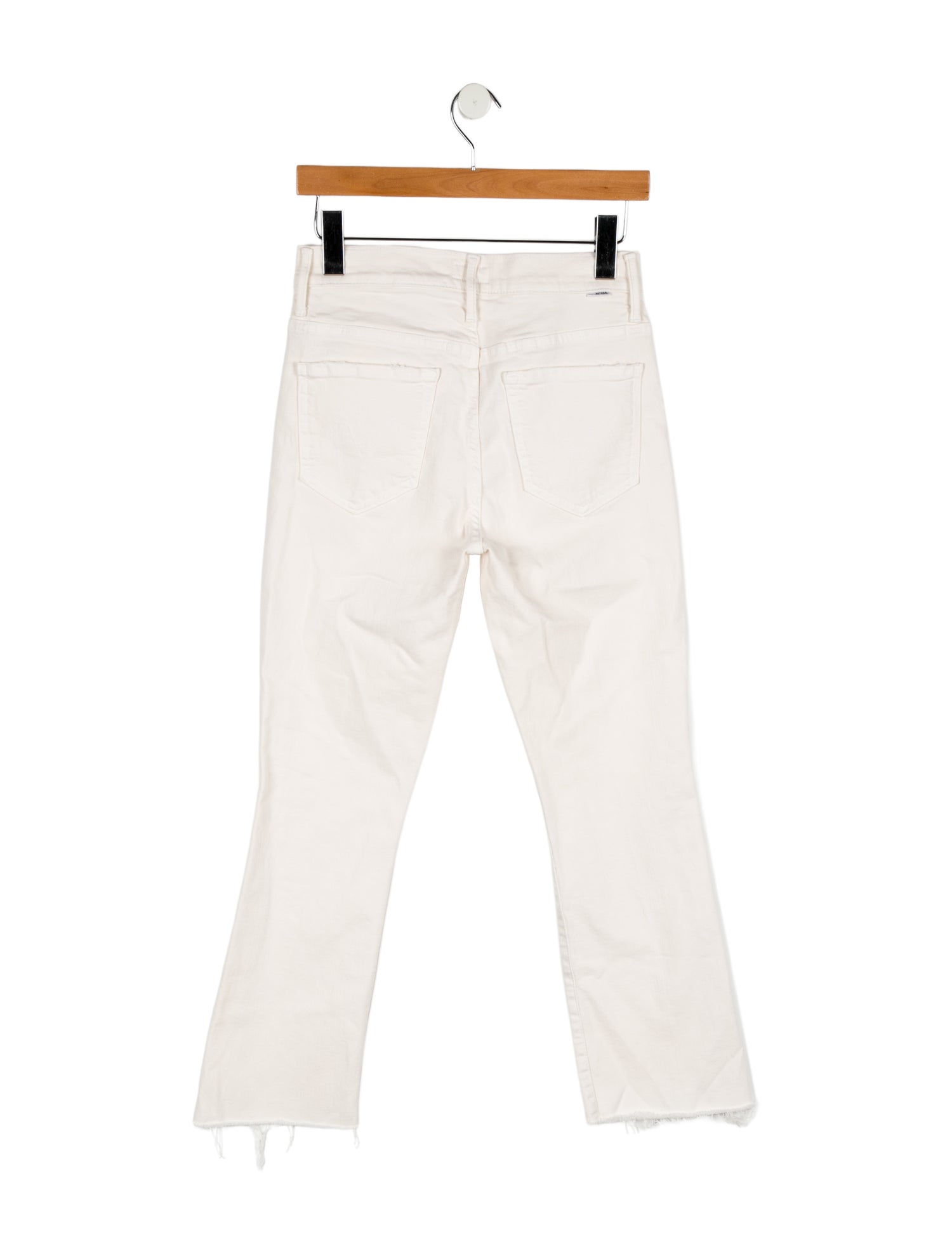 Mother Mid-Rise Straight Leg Jeans