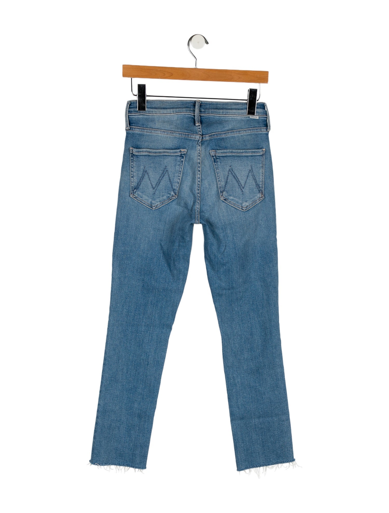 Mother Mid-Rise Skinny Leg Jeans