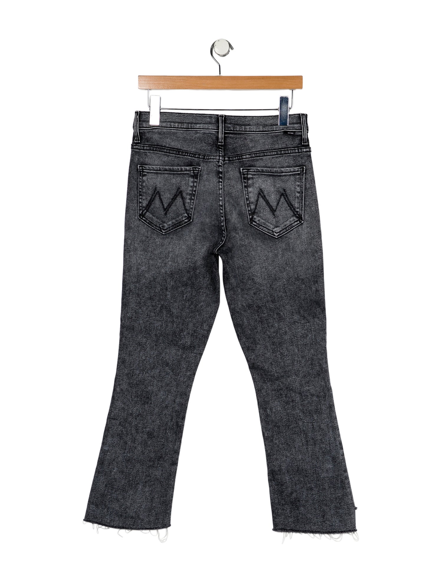 Mother Mid-Rise Straight Leg Jeans