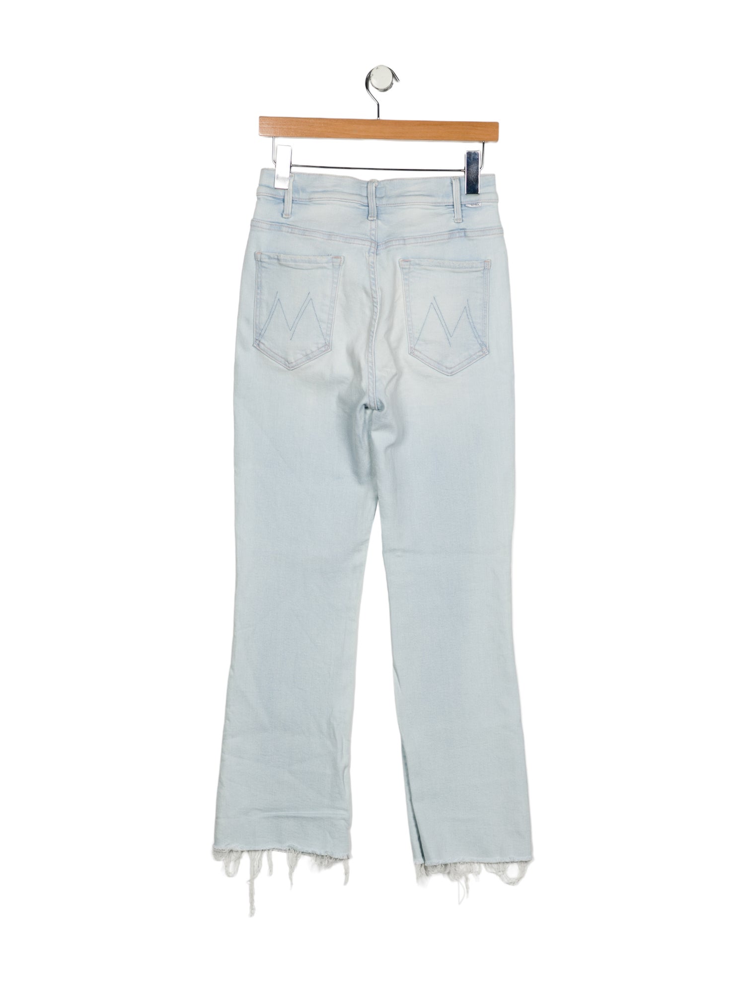 Mother High-Rise Straight Leg Jeans