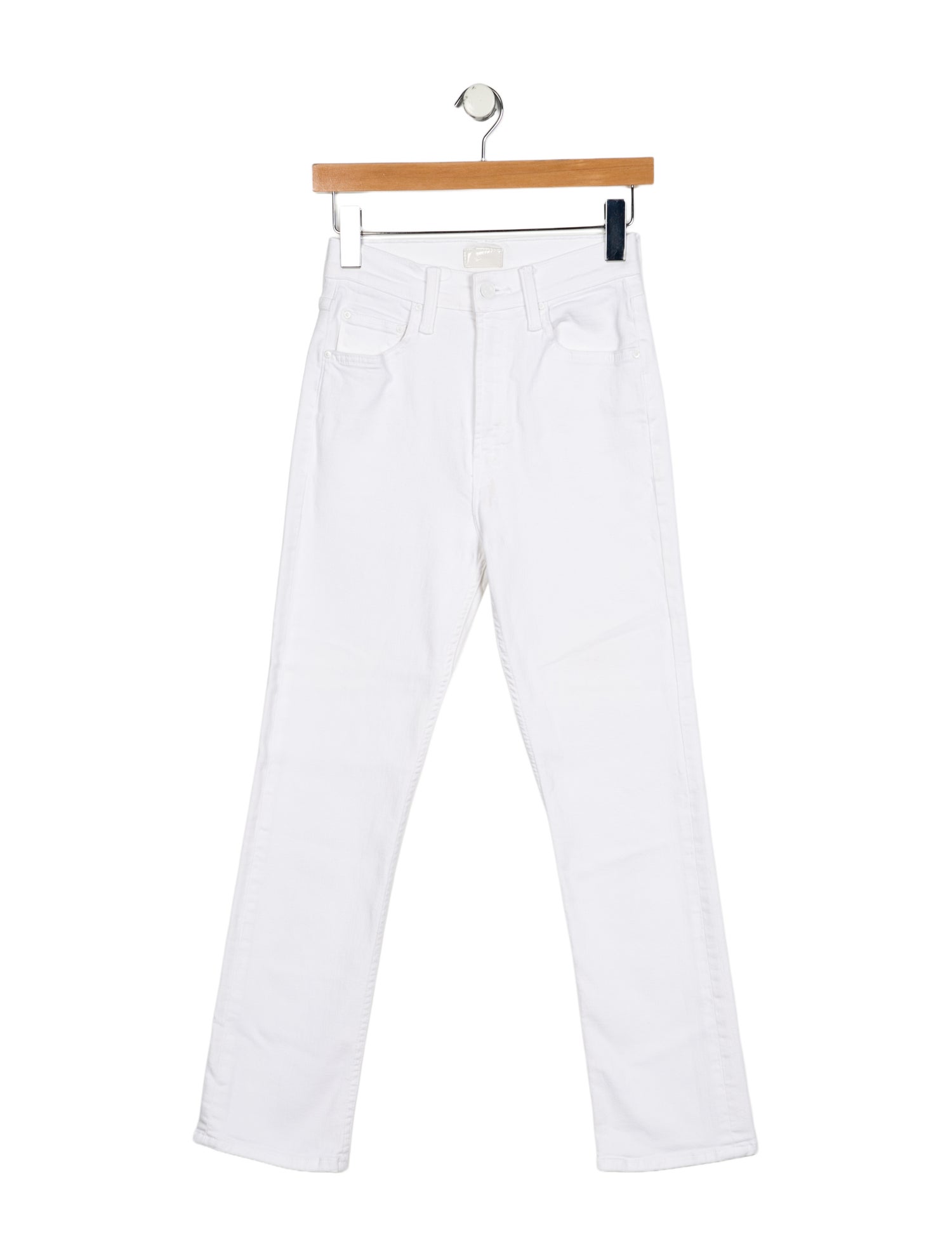 Mother High-Rise Straight Leg Jeans