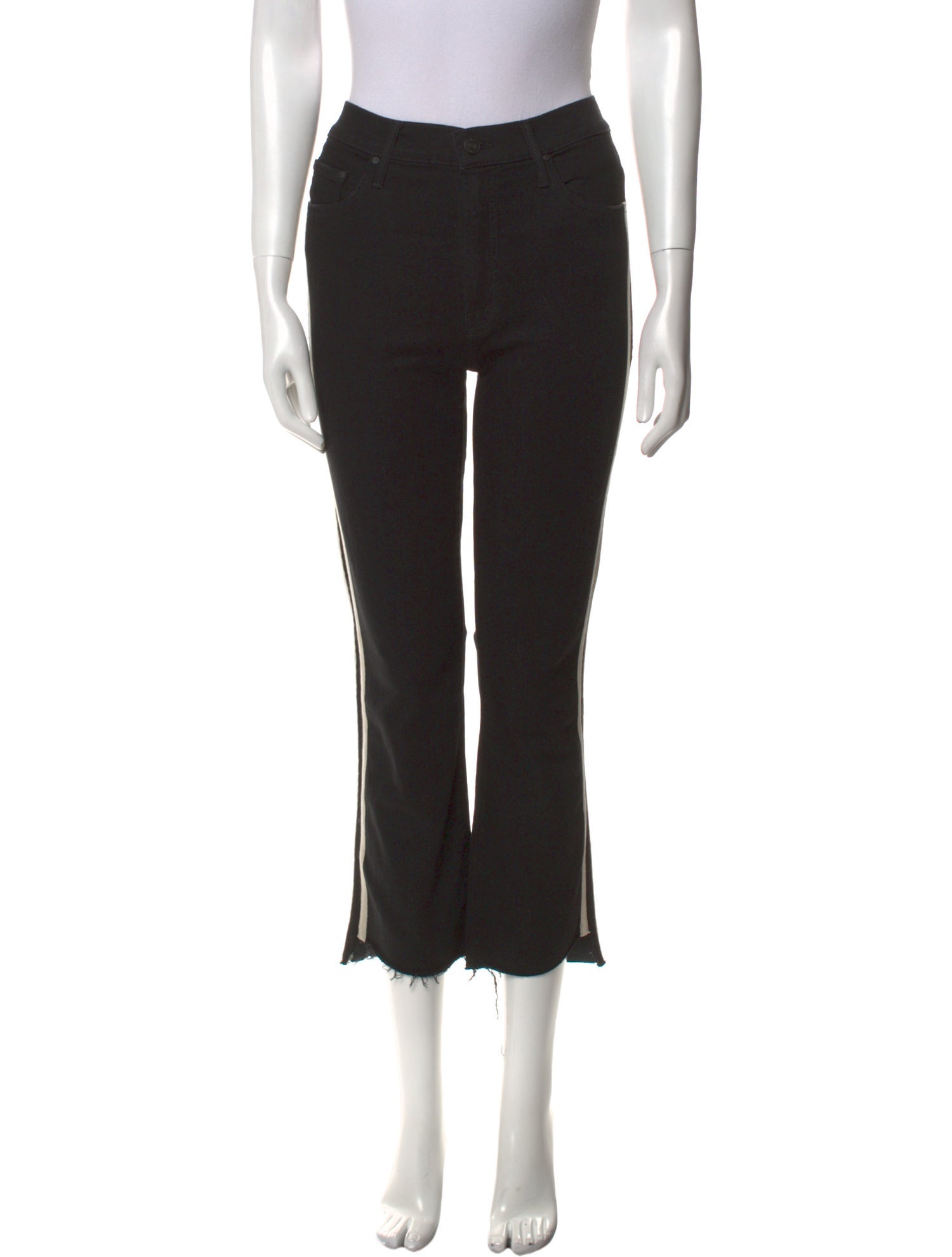 Mother Mid-Rise Straight Leg Jeans