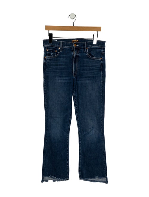 Mother Mid-Rise Straight Leg Jeans