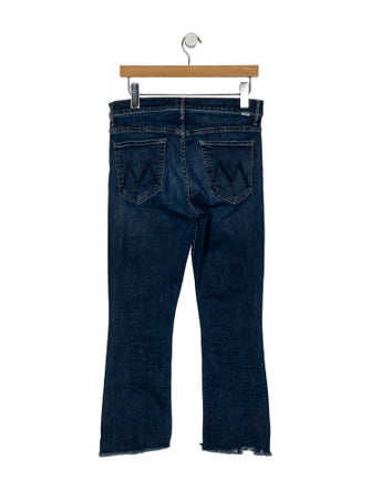 Mother Mid-Rise Straight Leg Jeans