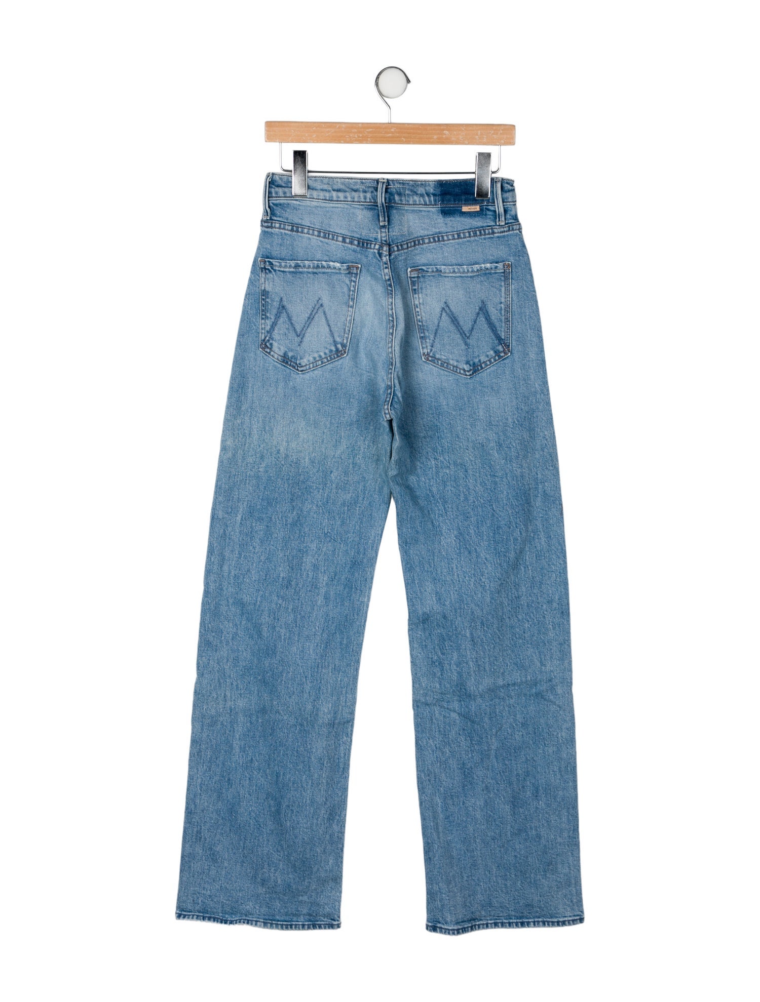 Mother High-Rise Wide Leg Jeans