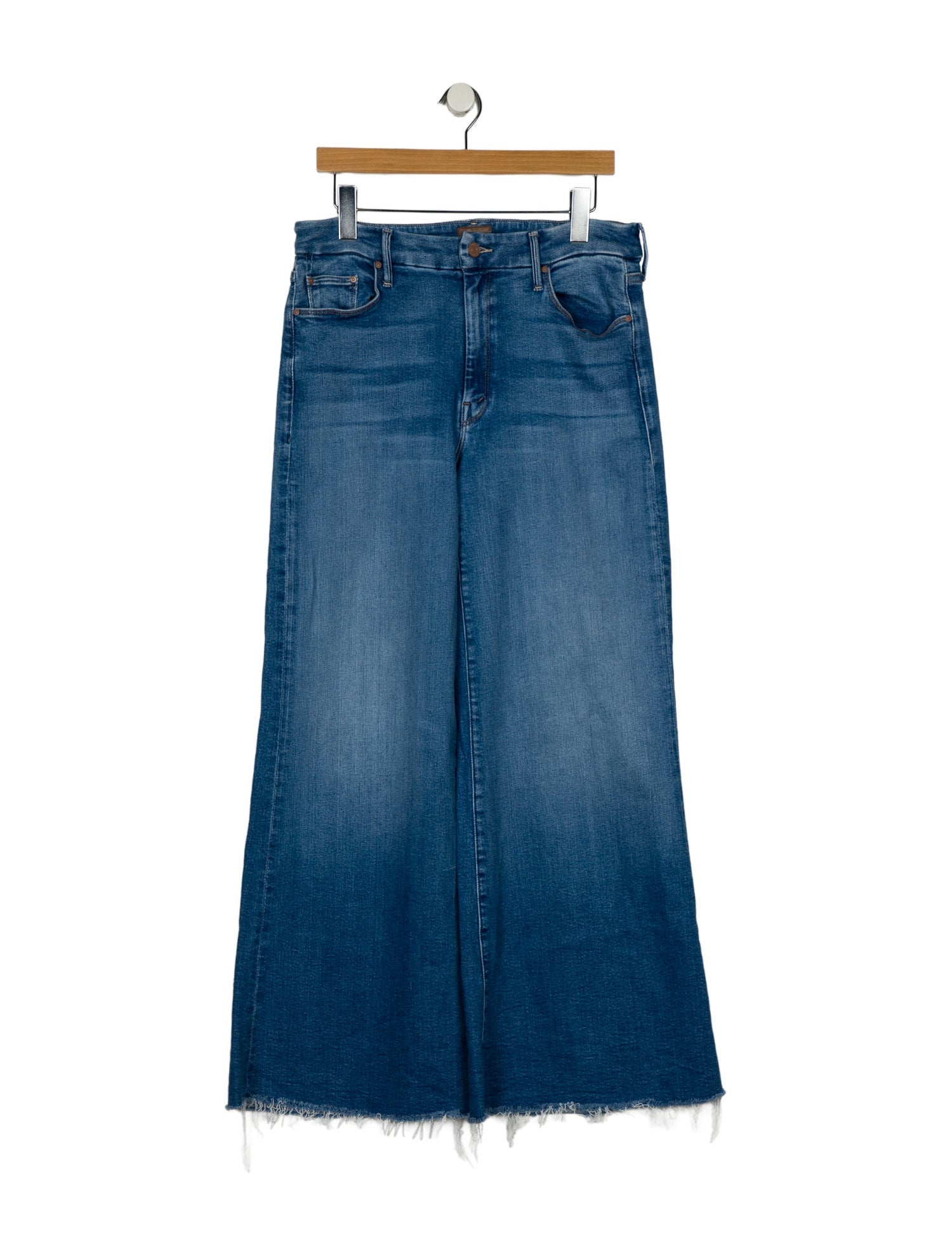 Mother High-Rise Wide Leg Jeans