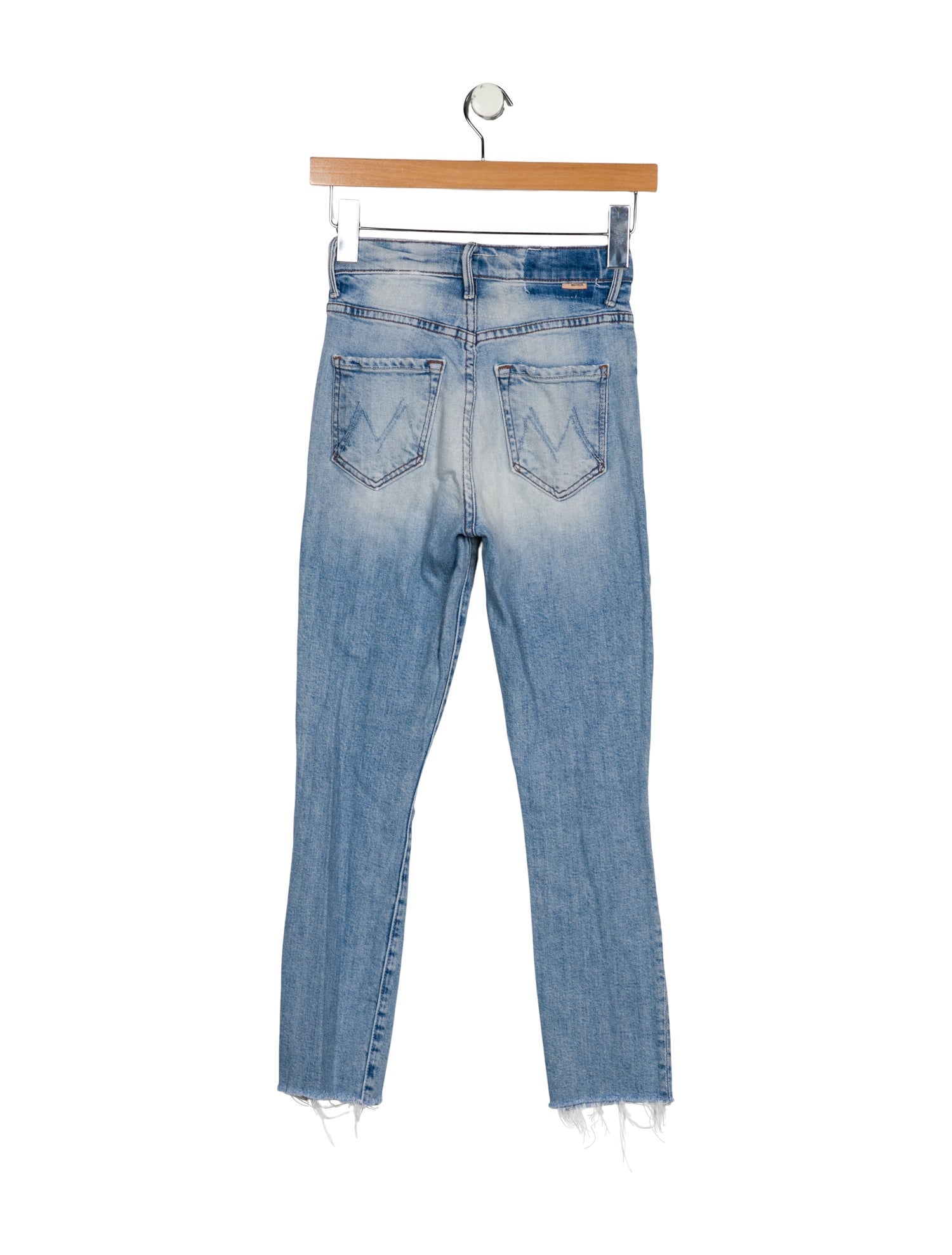 Mother Mid-Rise Skinny Leg Jeans
