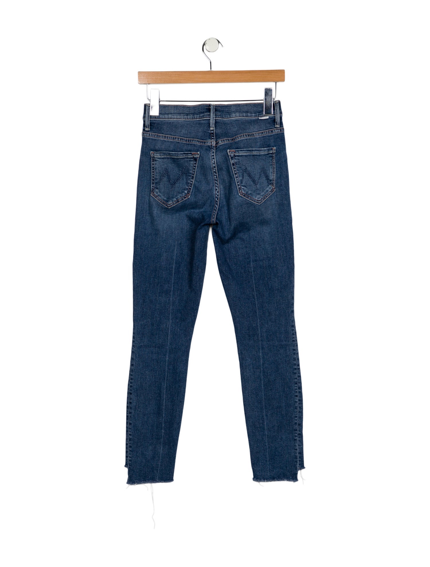 Mother Mid-Rise Skinny Leg Jeans