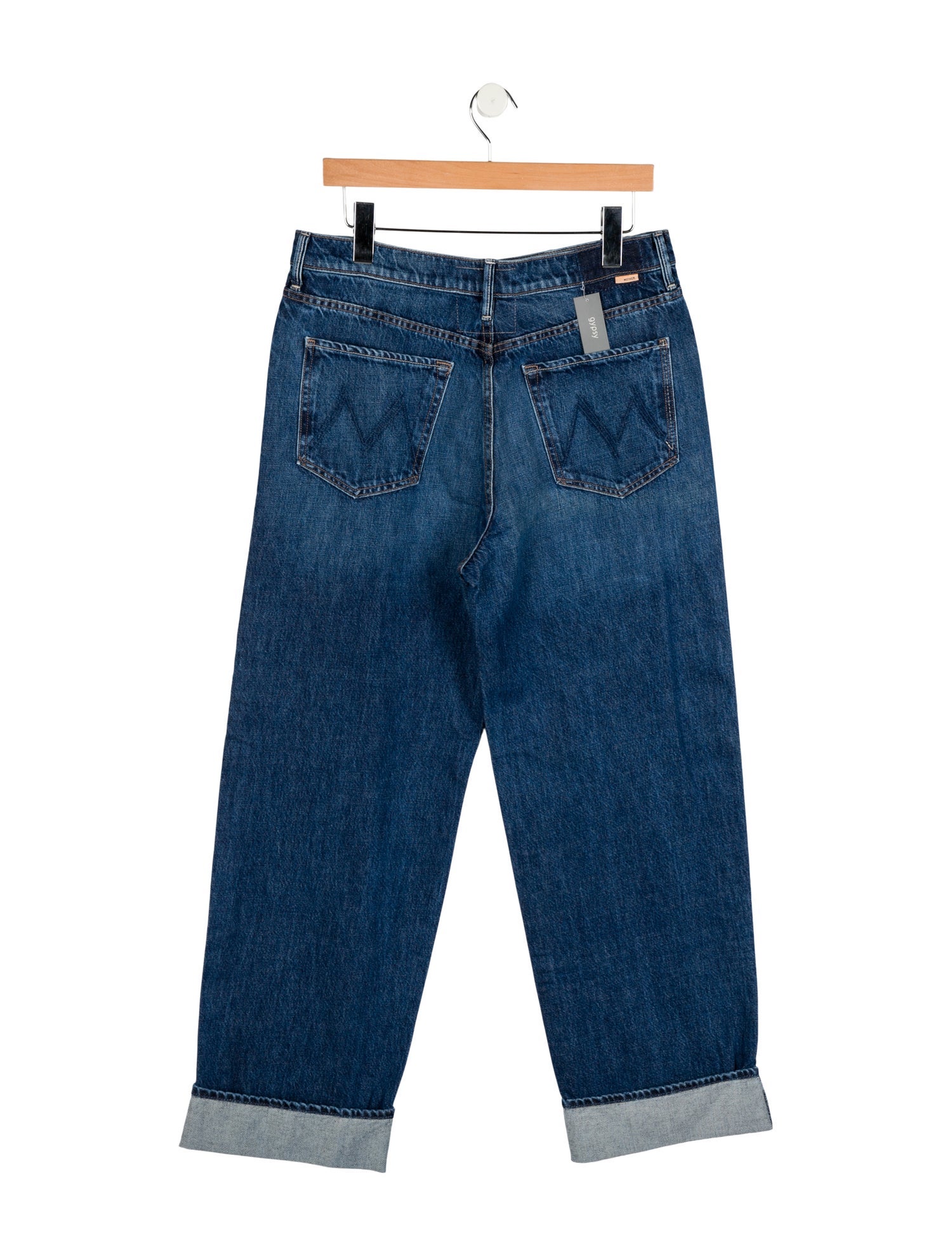 Mother High-Rise Wide Leg Jeans
