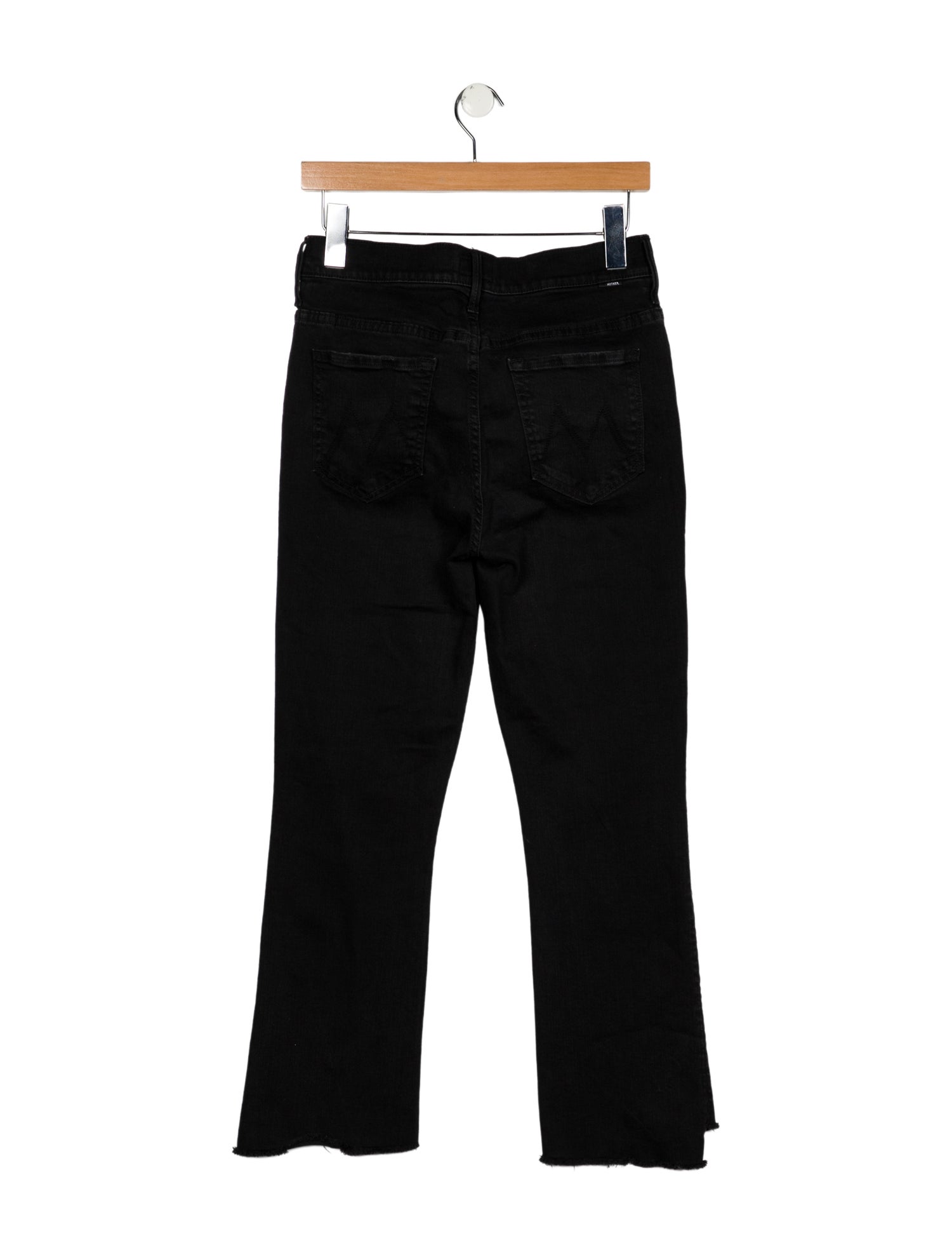 Mother Mid-Rise Straight Leg Jeans