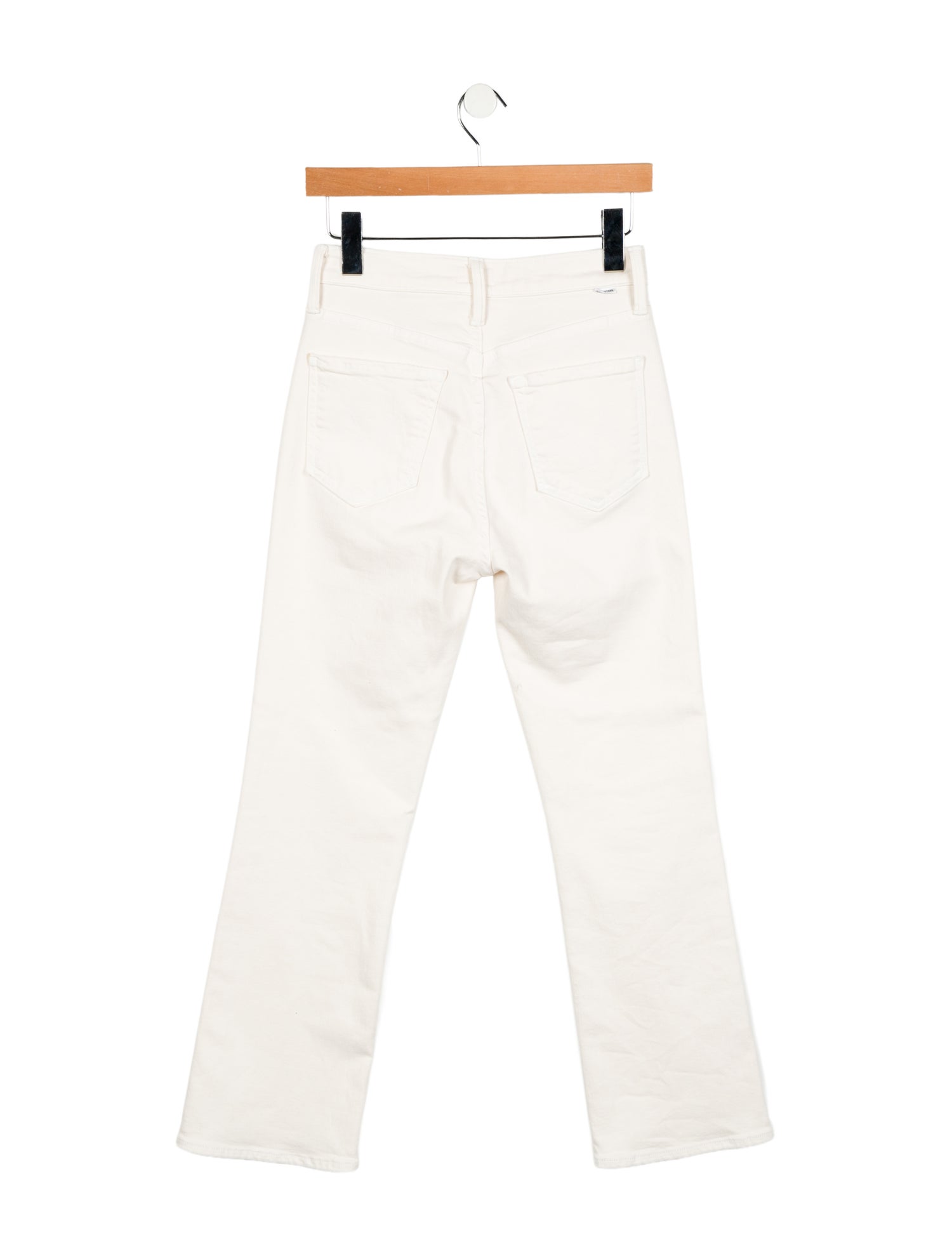 Mother Mid-Rise Straight Leg Jeans