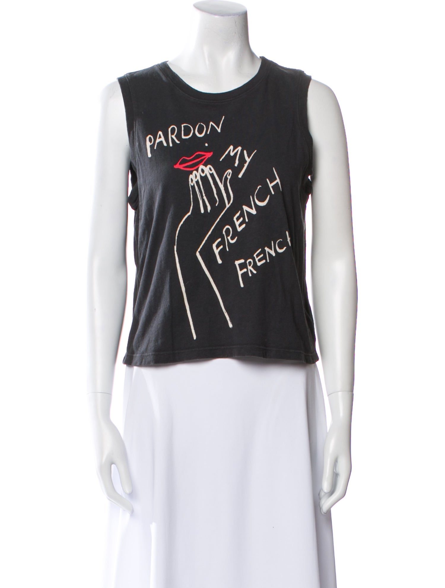 Mother Graphic Print Crew Neck Top