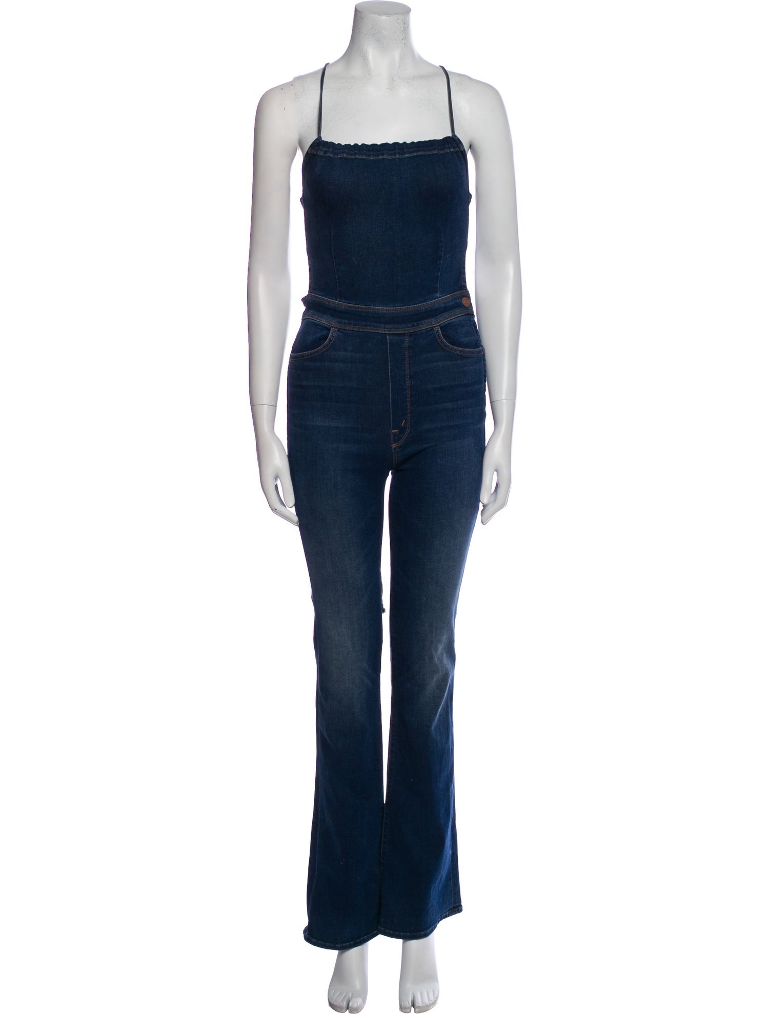 Mother Square Neckline Jumpsuit