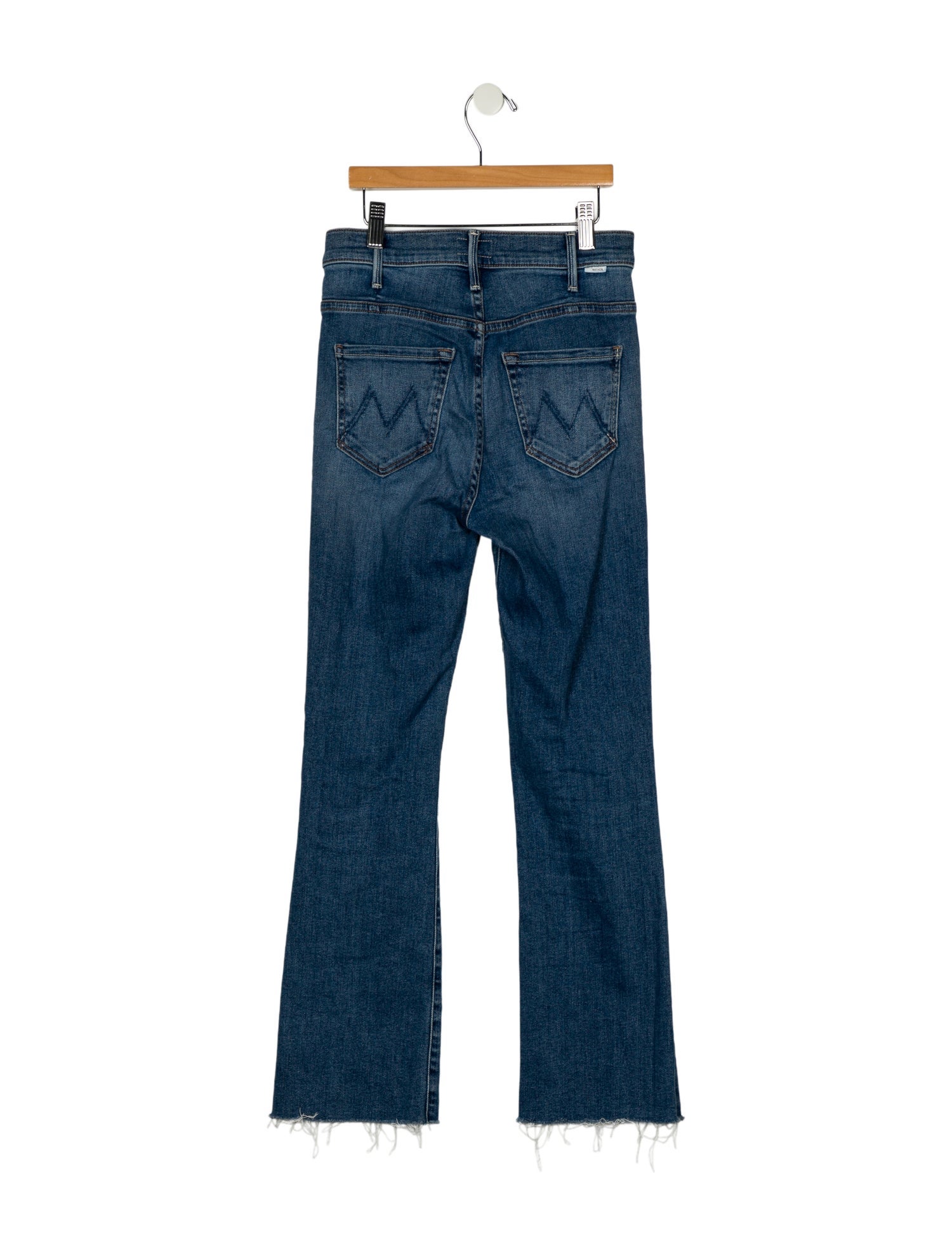 Mother Mid-Rise Straight Leg Jeans