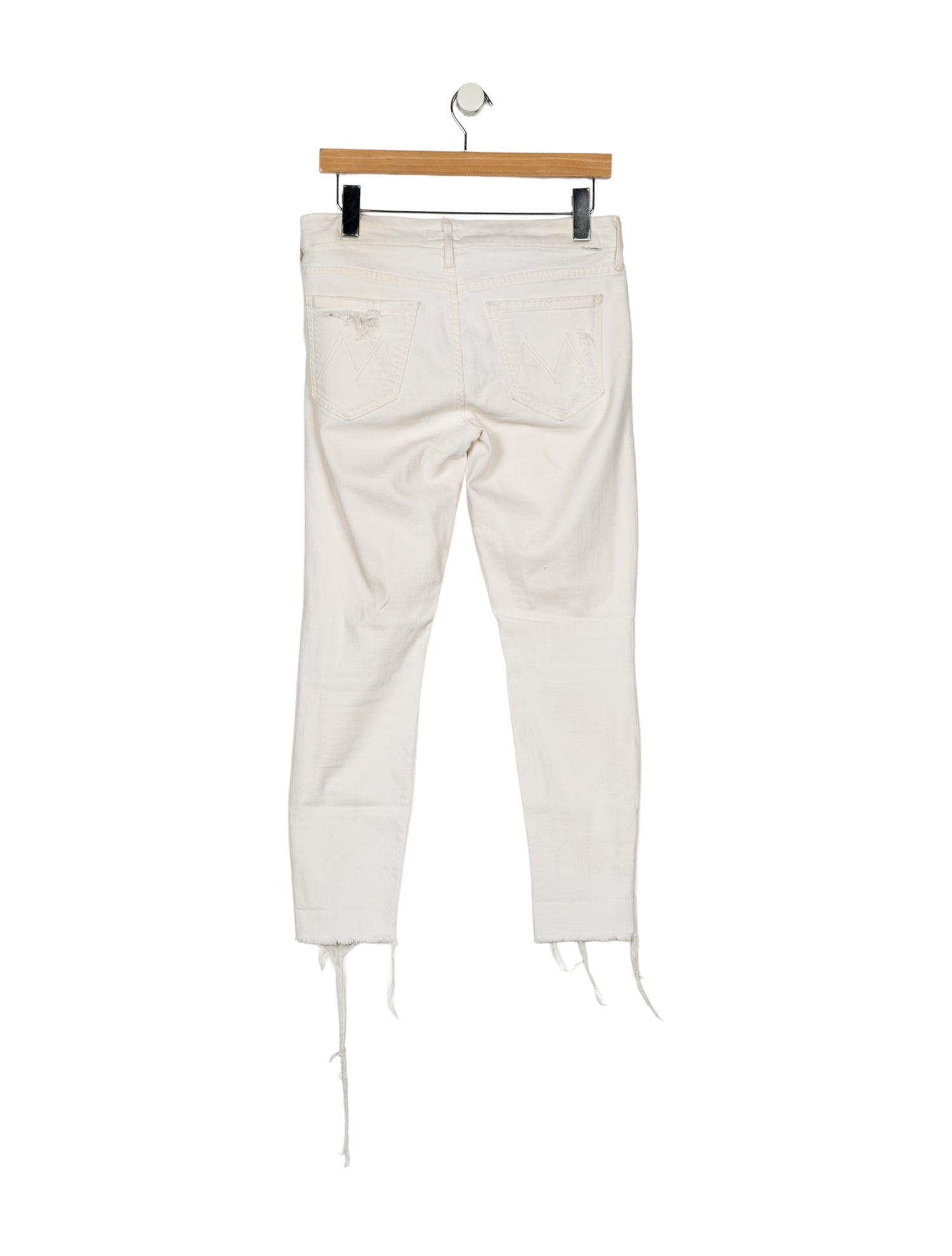 Mother Mid-Rise Skinny Leg Jeans