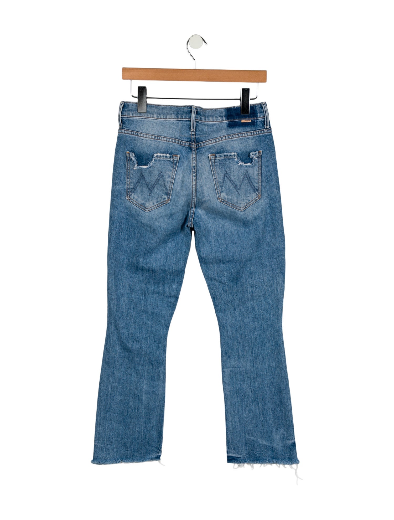 Mother Mid-Rise Flared Jeans