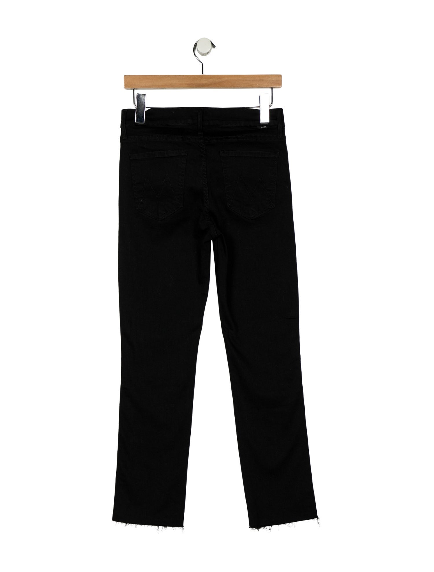 Mother Mid-Rise Straight Leg Jeans