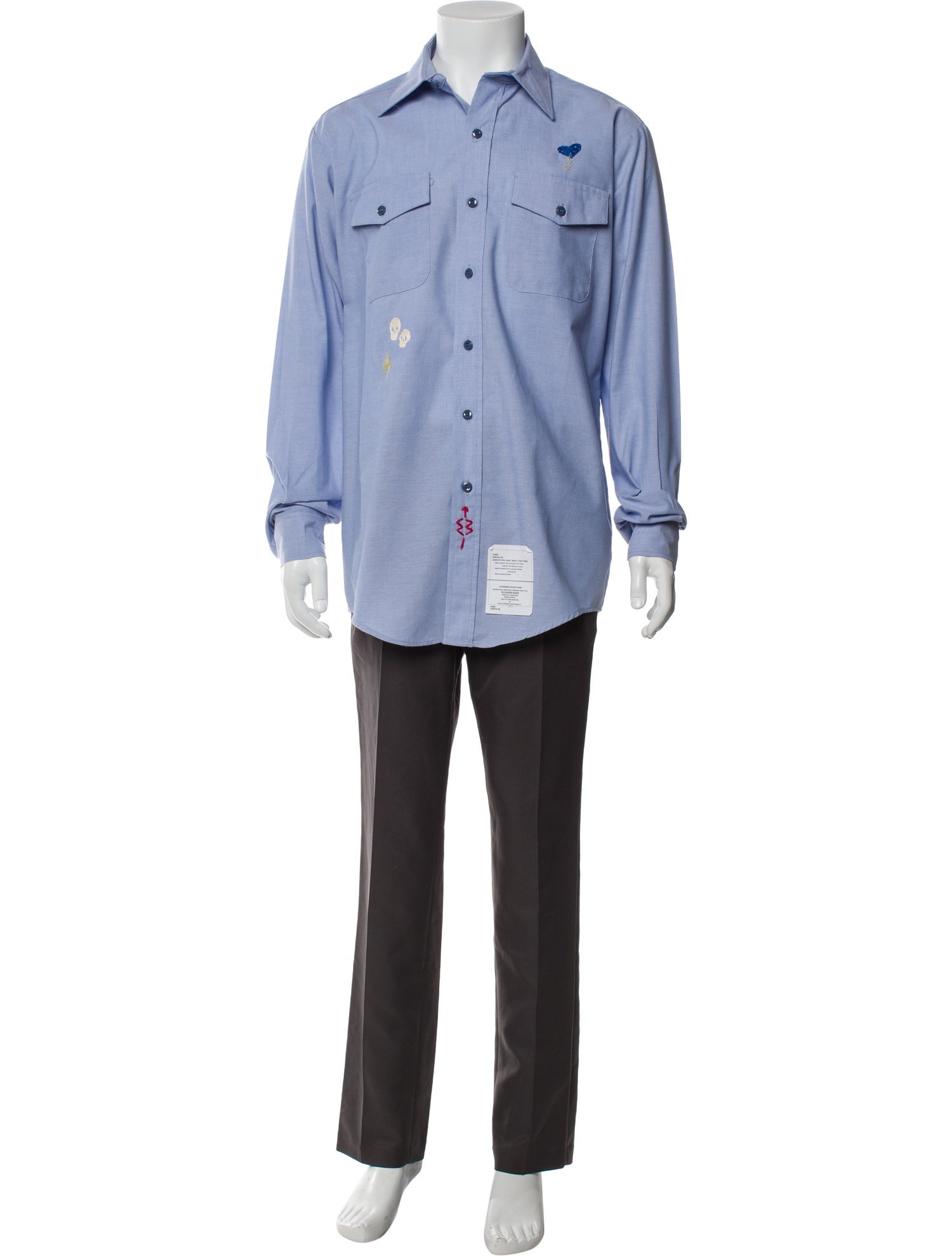 Mother Long Sleeve Dress Shirt