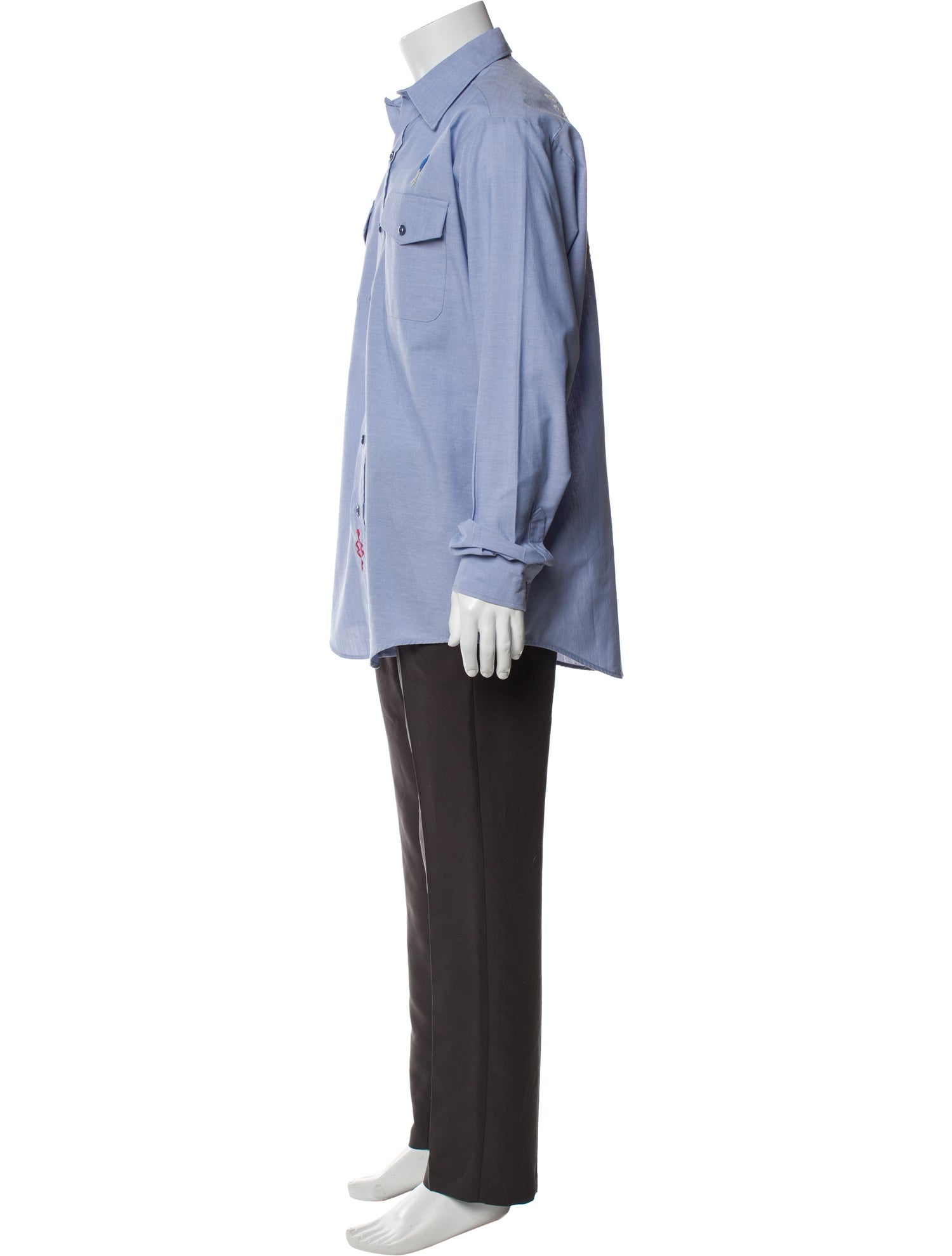 Mother Long Sleeve Dress Shirt