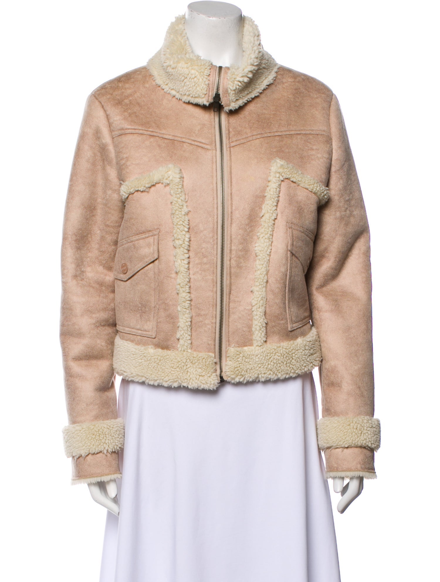 Mother Faux Fur Jacket