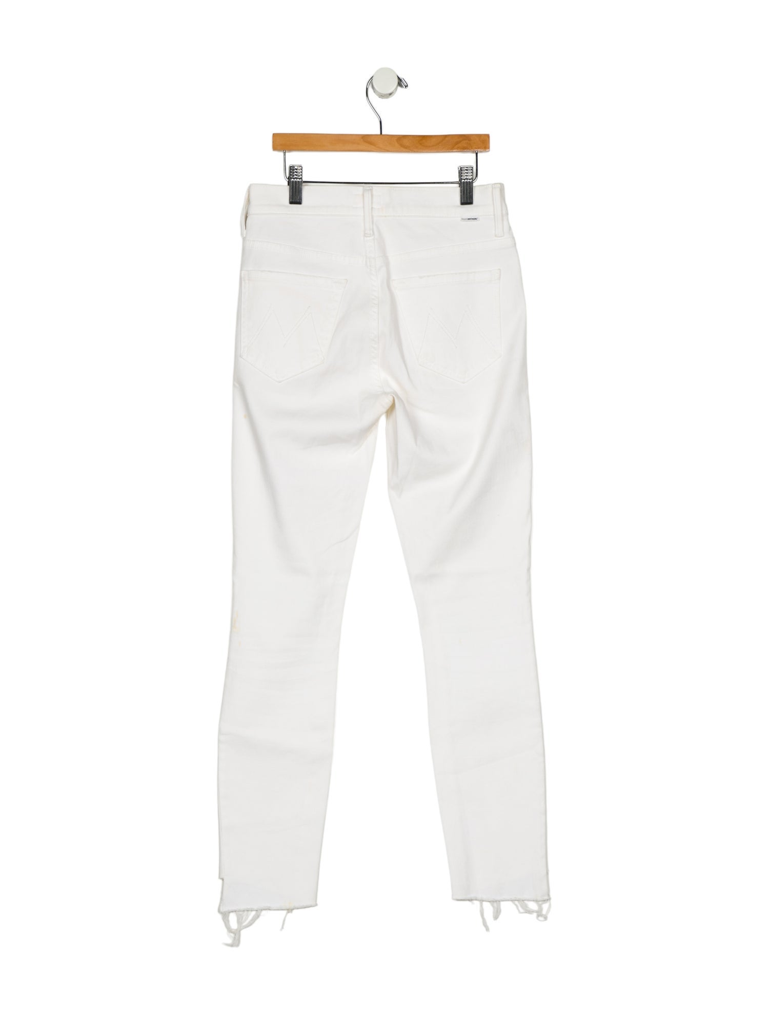 Mother Mid-Rise Skinny Leg Jeans