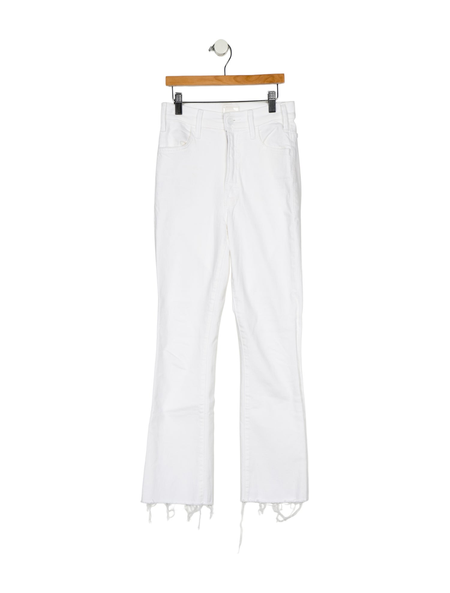 Mother High-Rise Straight Leg Jeans