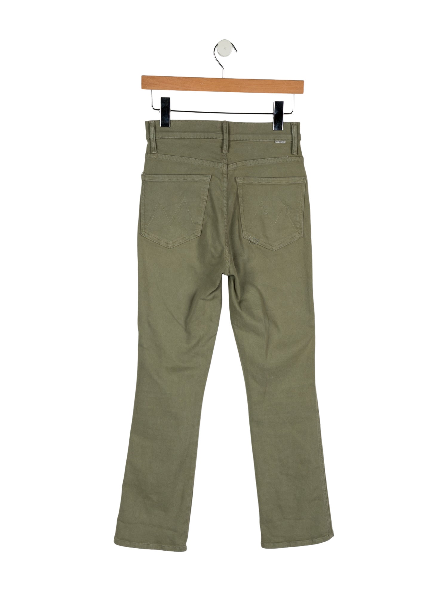 Mother High-Rise Straight Leg Jeans