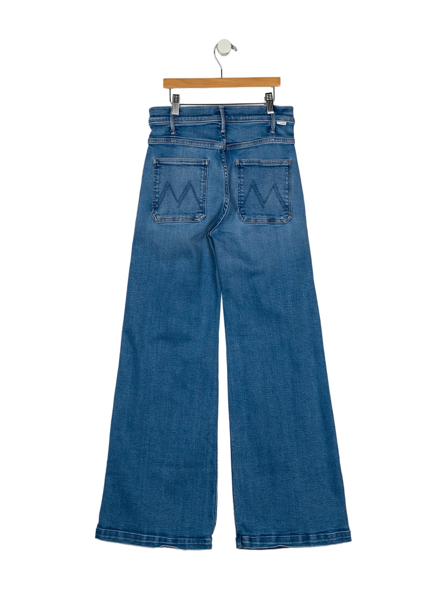 Mother High-Rise Wide Leg Jeans
