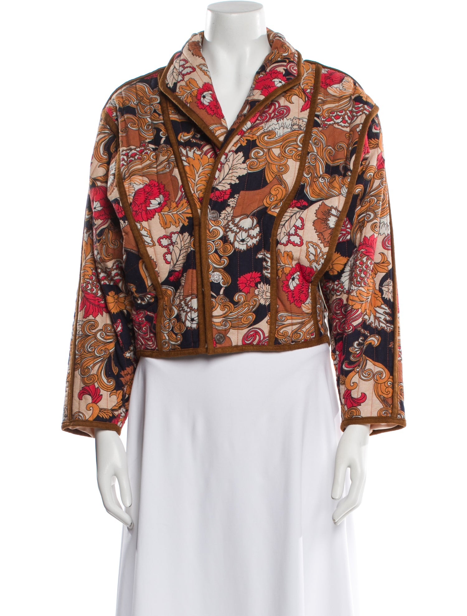 Mother Floral Print Evening Jacket w/ Tags