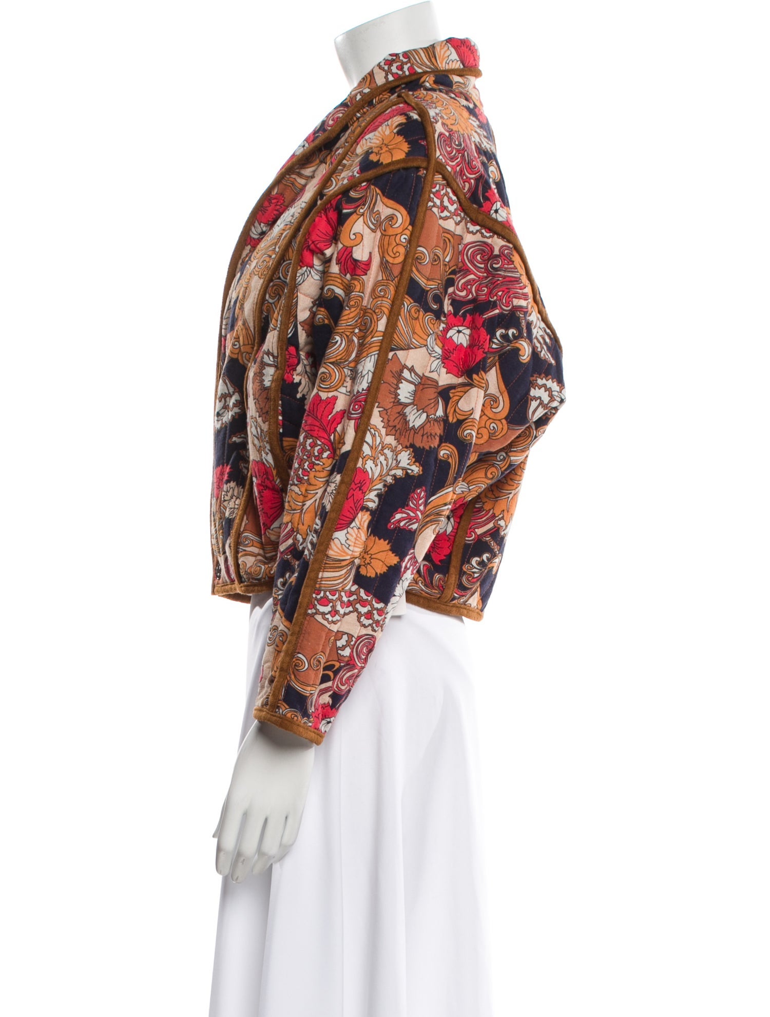 Mother Floral Print Evening Jacket w/ Tags