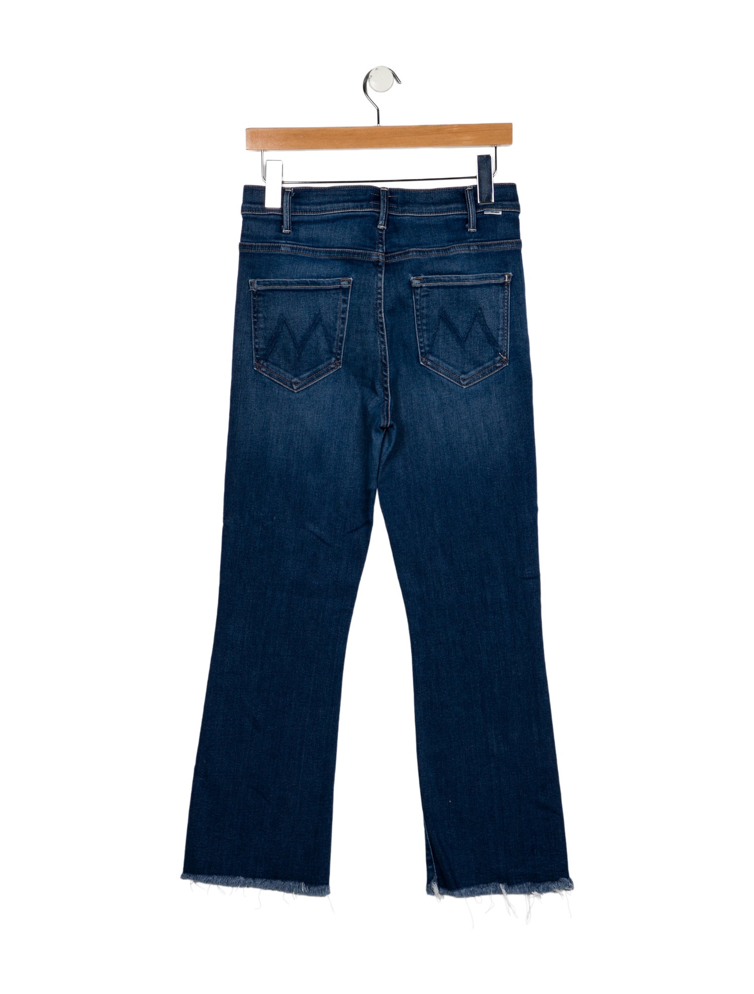 Mother Mid-Rise Straight Leg Jeans