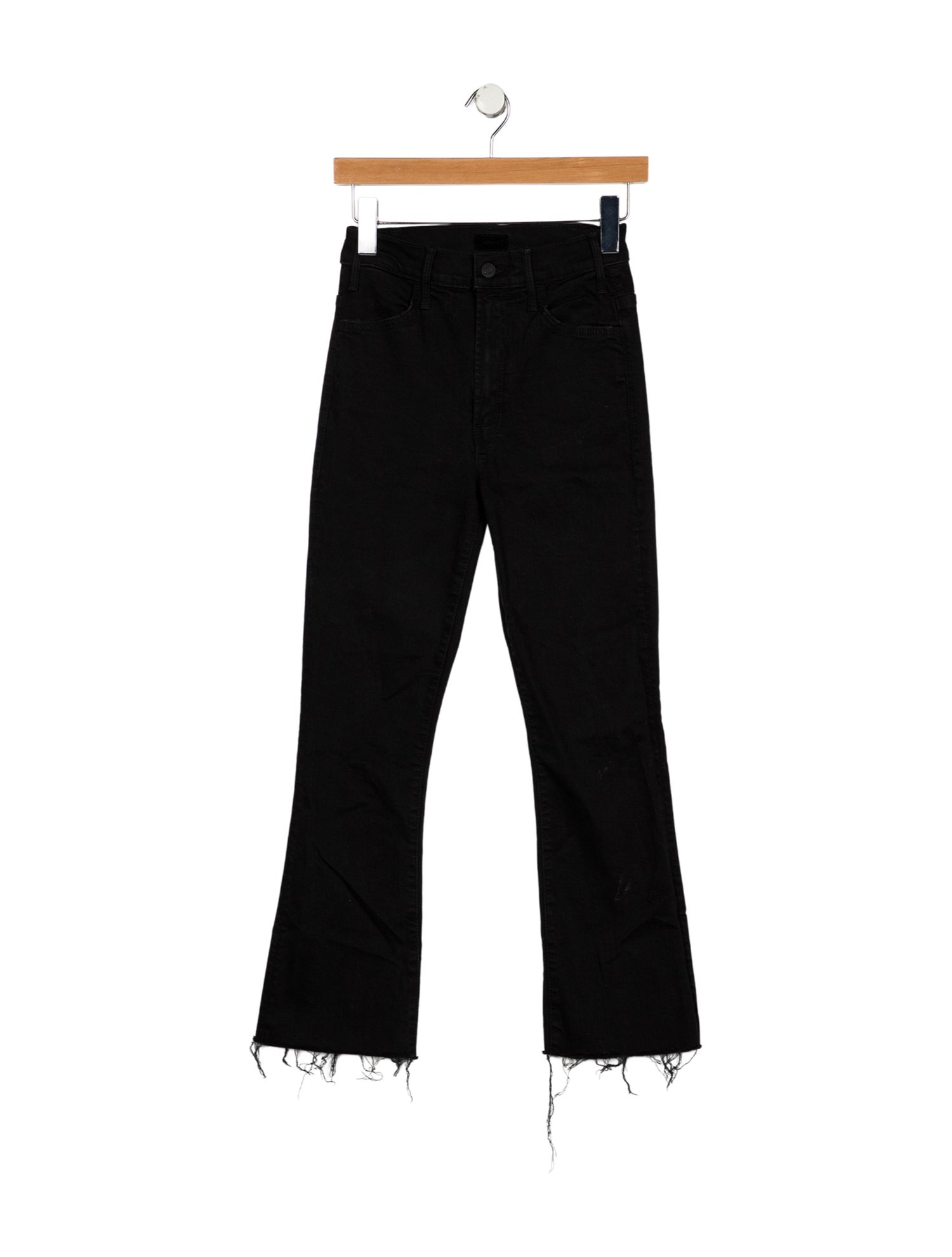 Mother Mid-Rise Straight Leg Jeans