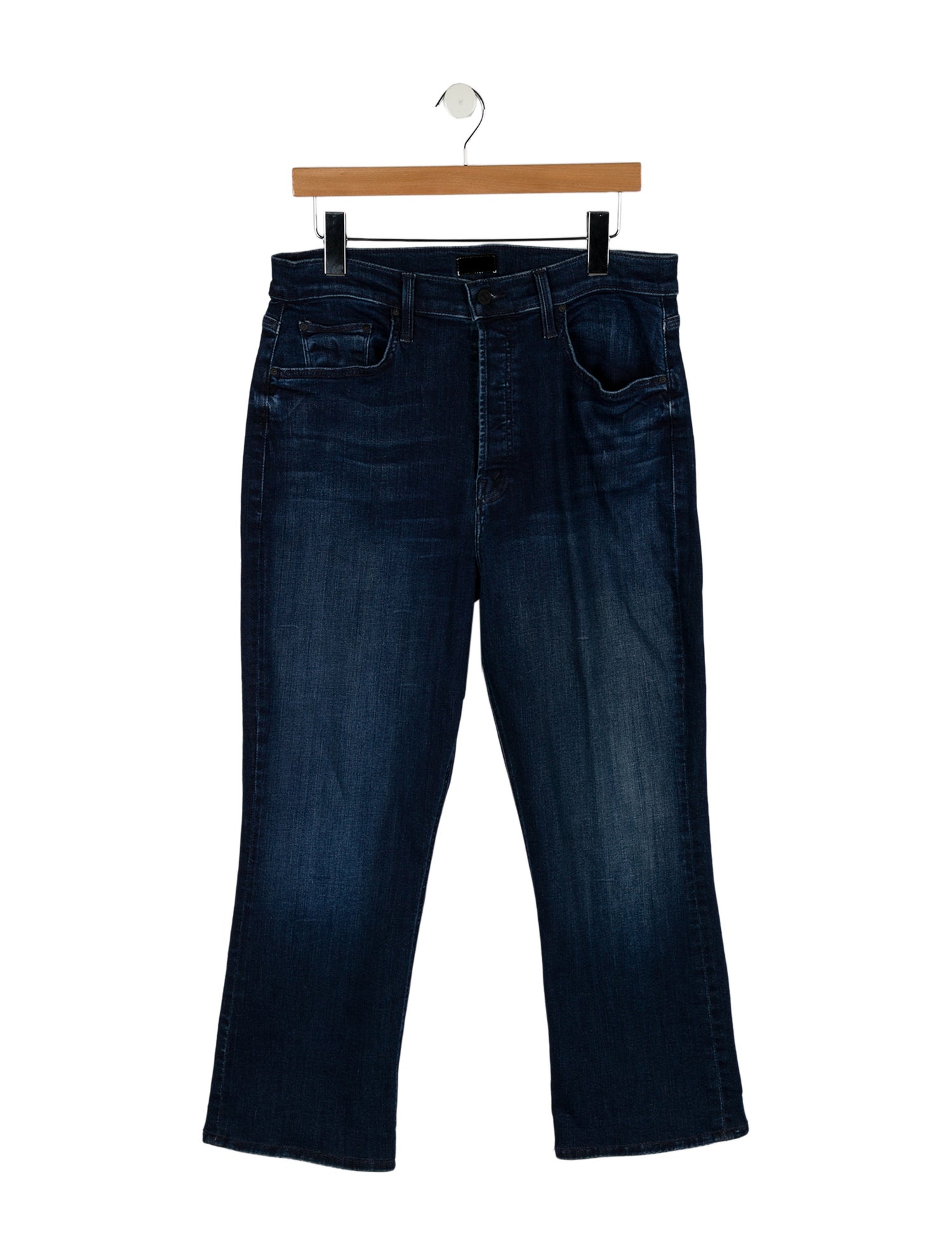 Mother High-Rise Straight Leg Jeans