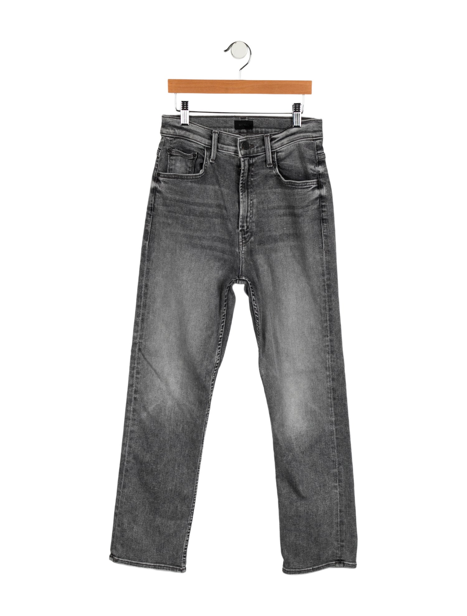 Mother High-Rise Straight Leg Jeans