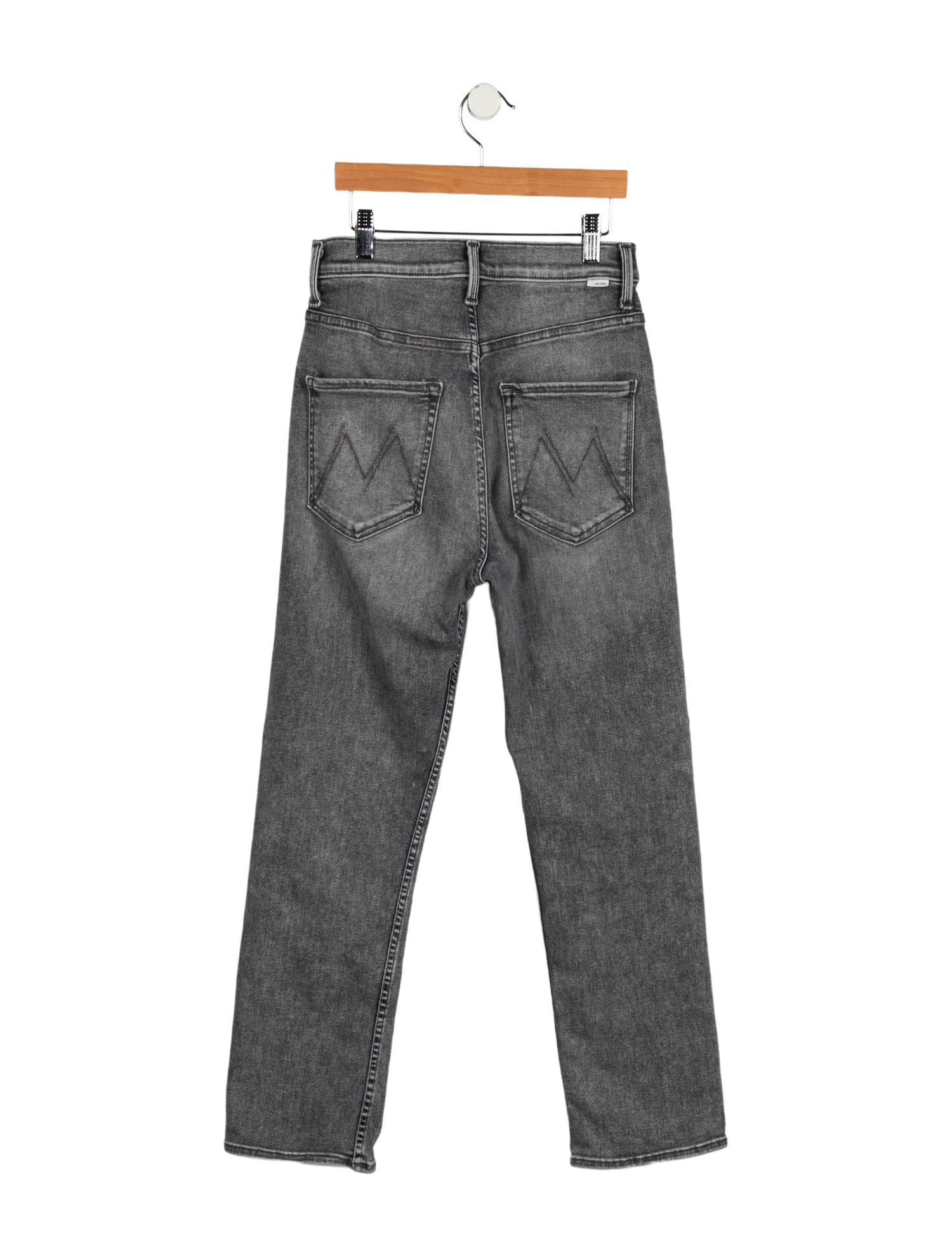 Mother High-Rise Straight Leg Jeans