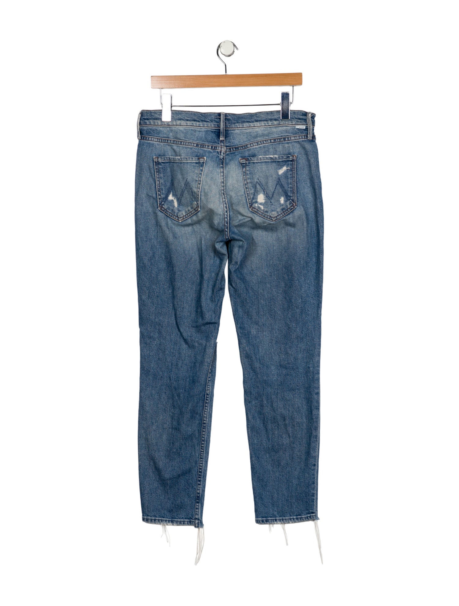 Mother Mid-Rise Skinny Leg Jeans