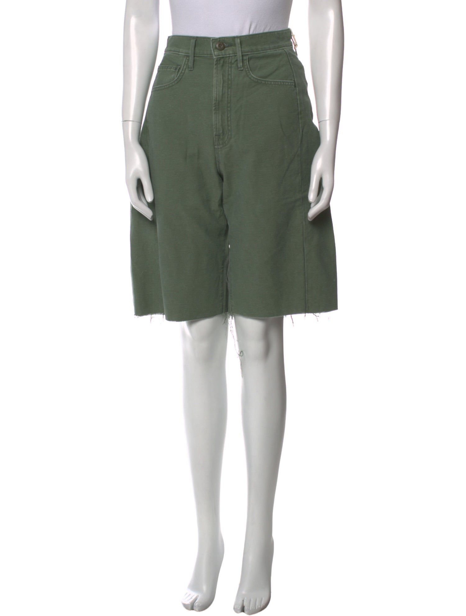 Mother Knee-Length Shorts