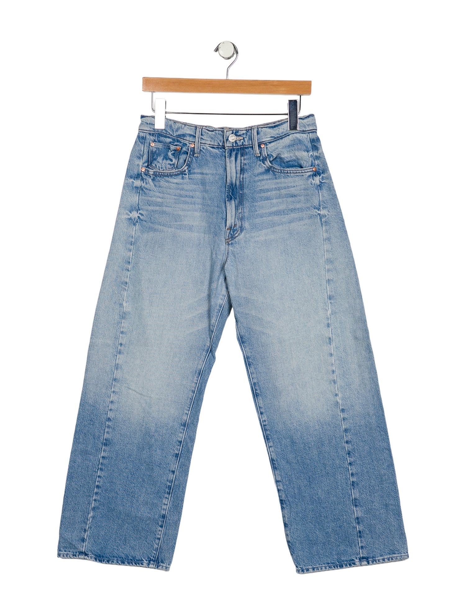 Mother High-Rise Wide Leg Jeans