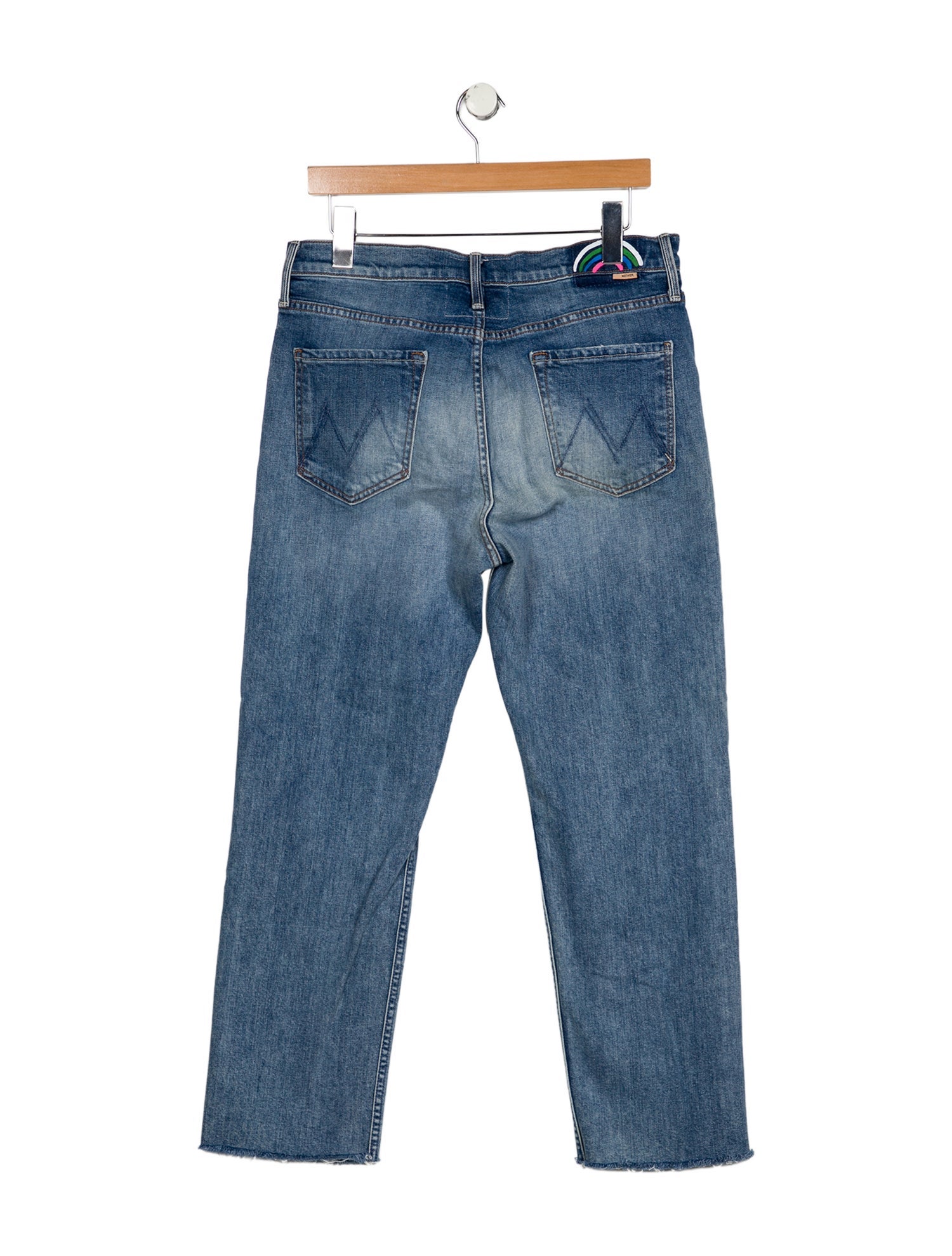 Mother High-Rise Straight Leg Jeans