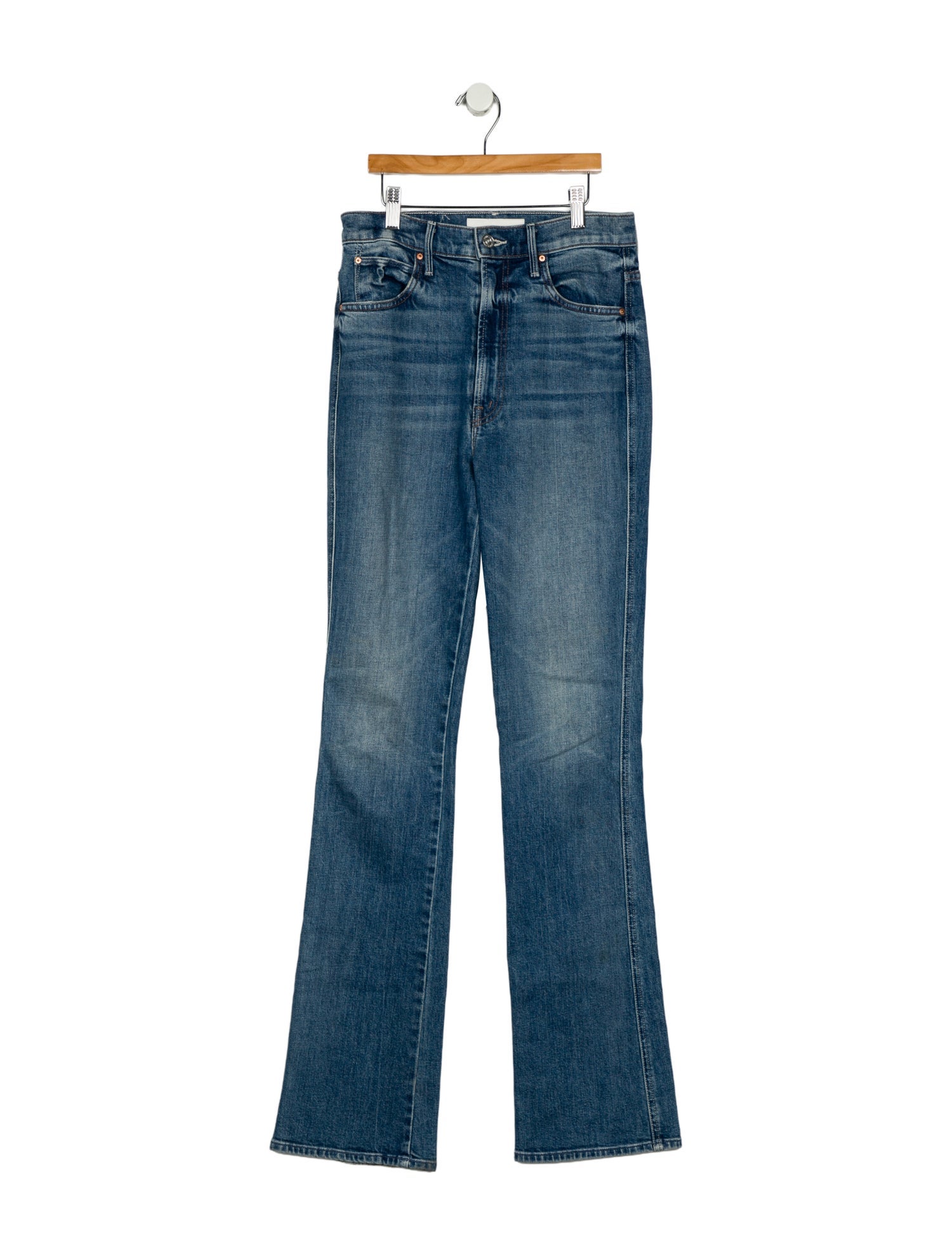 Mother Low-Rise Straight Leg Jeans