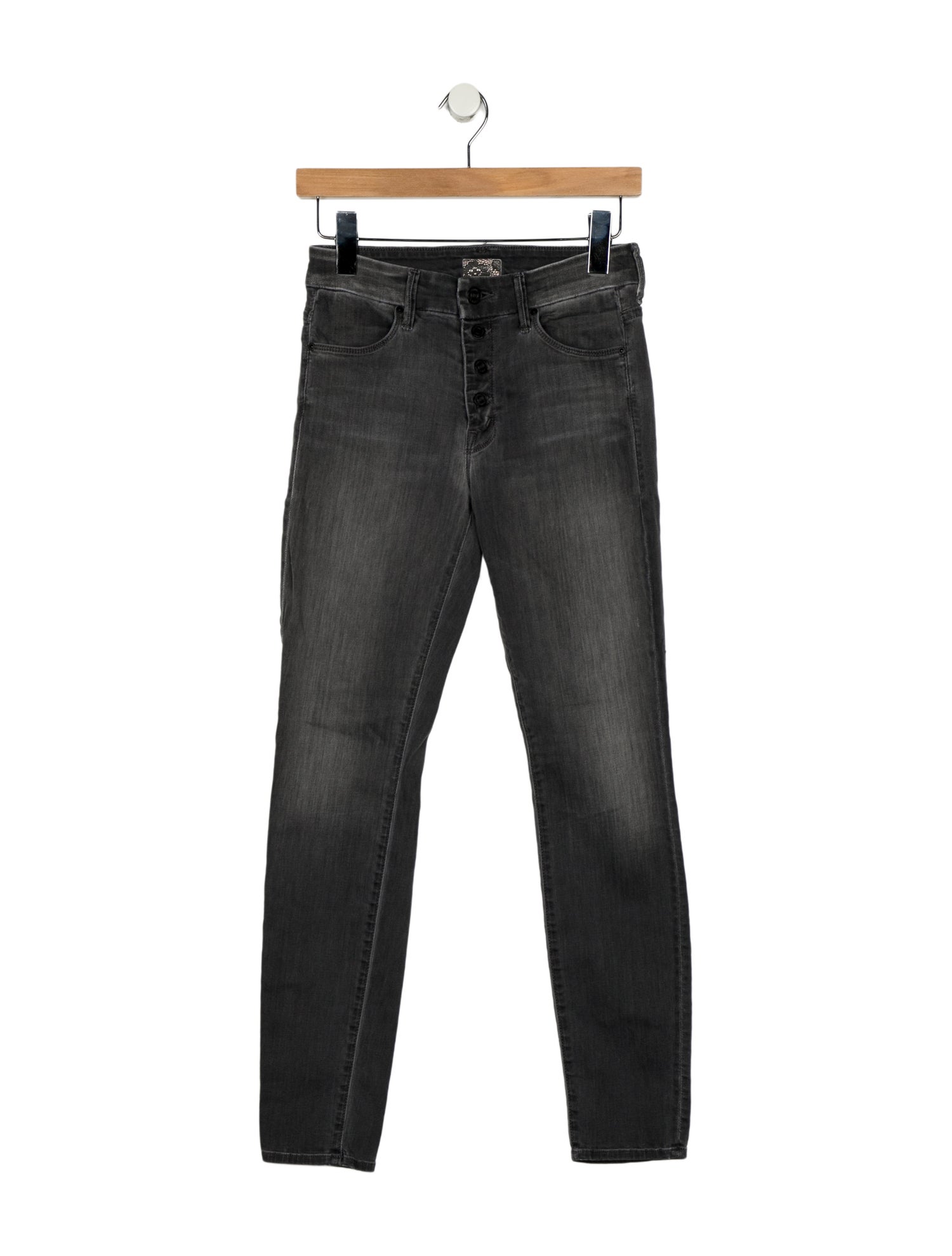 Mother Low-Rise Skinny Leg Jeans